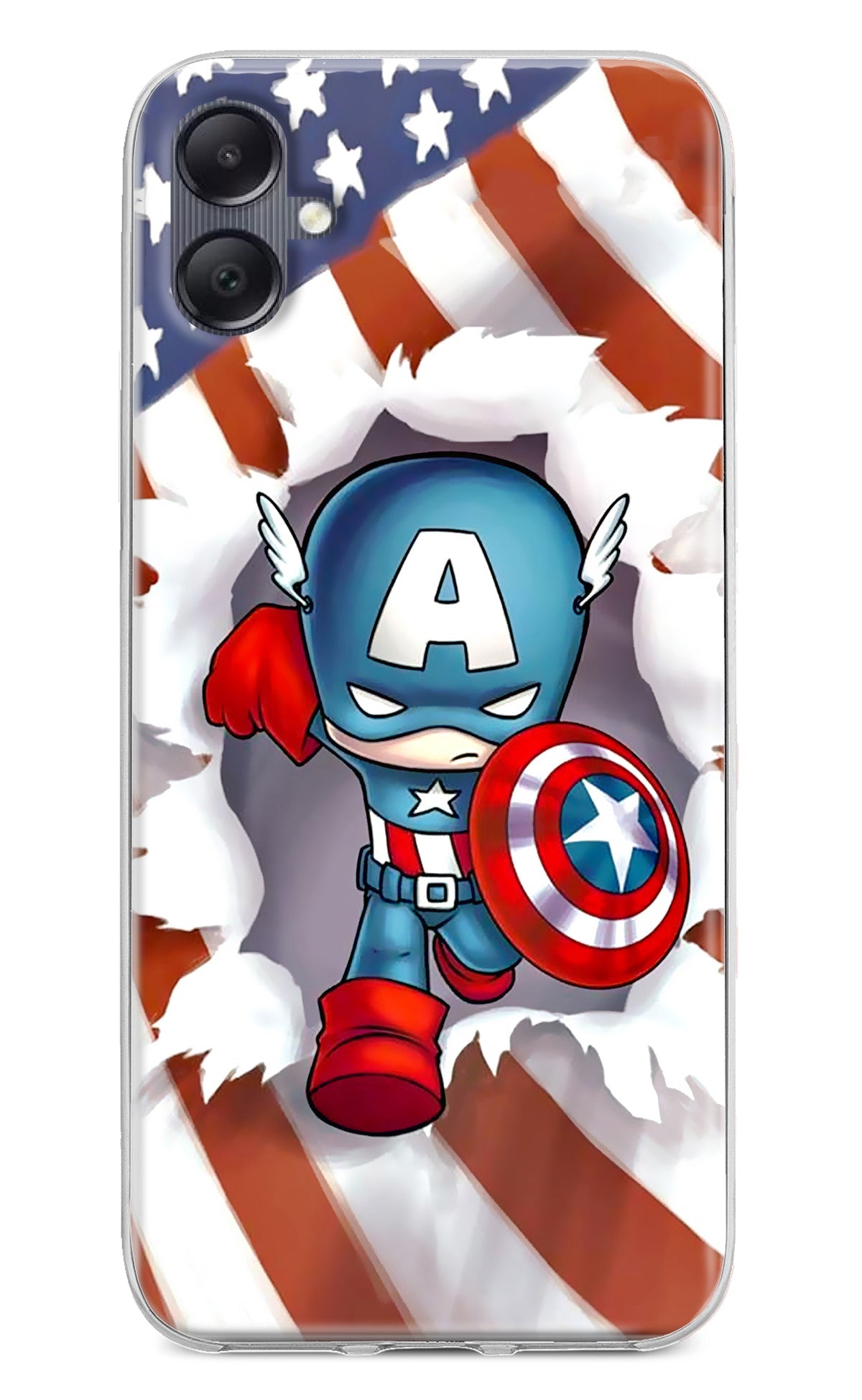 Captain America Samsung A05 Back Cover