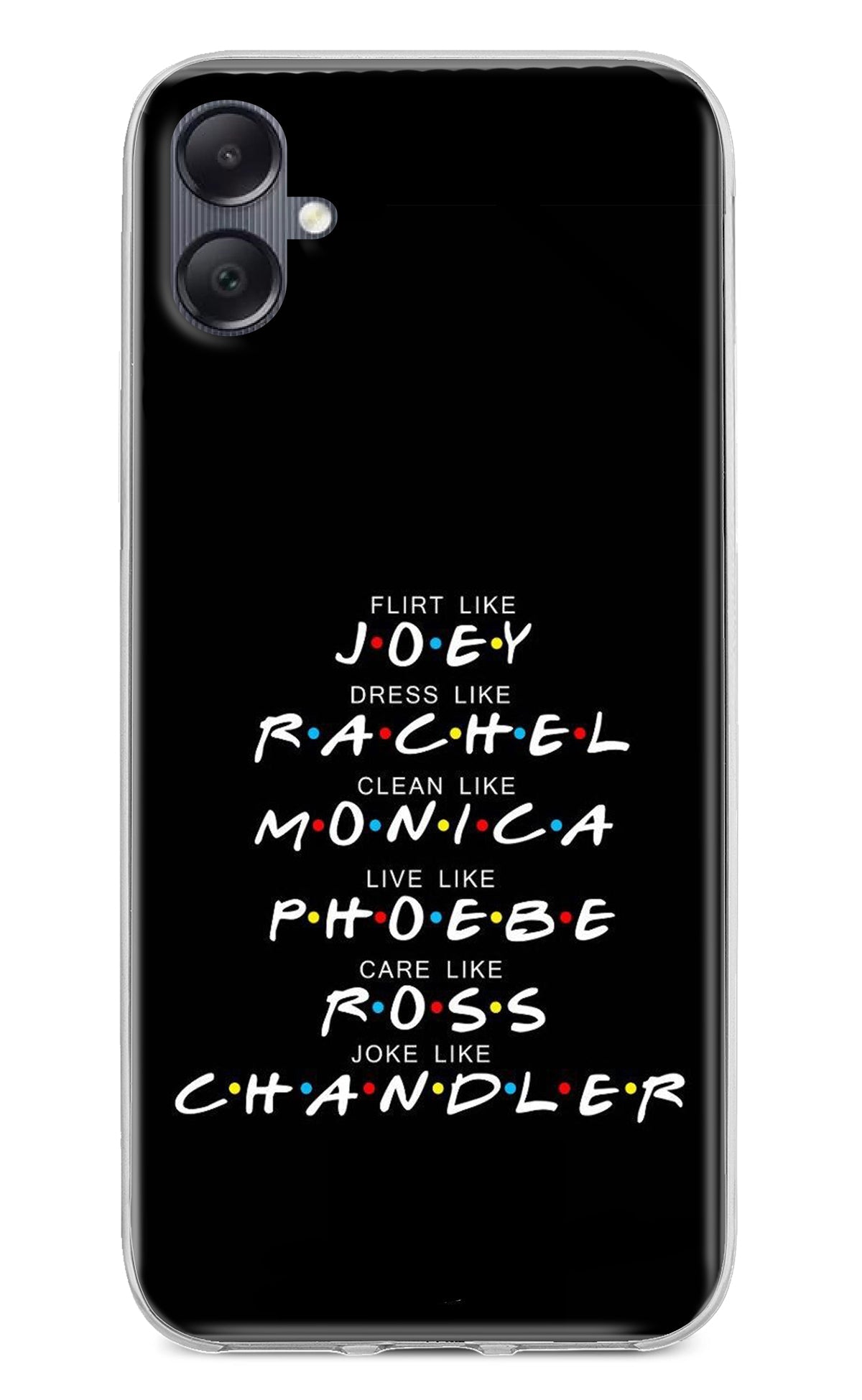 FRIENDS Character Samsung A05 Back Cover