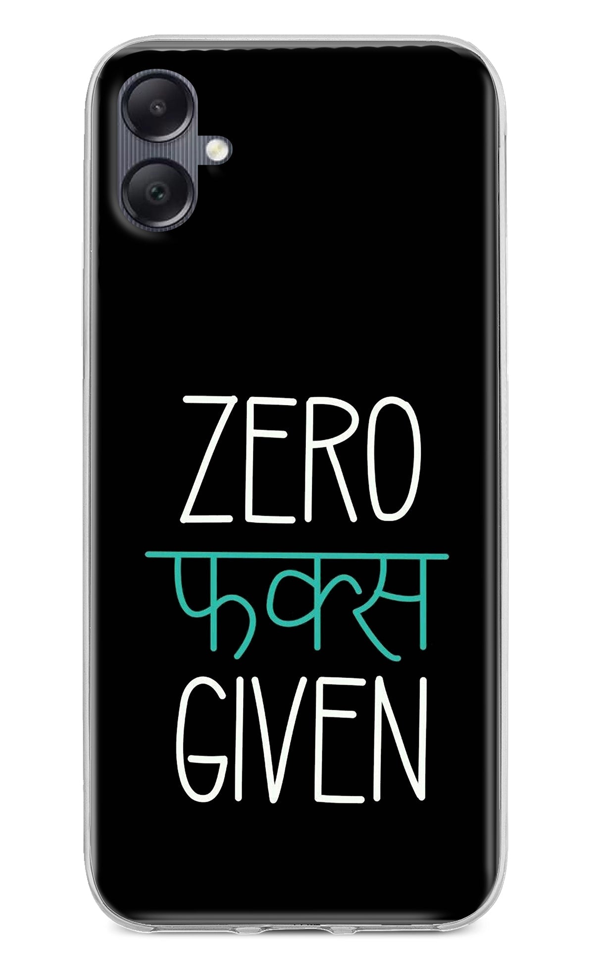Zero Fucks Given Samsung A05 Back Cover