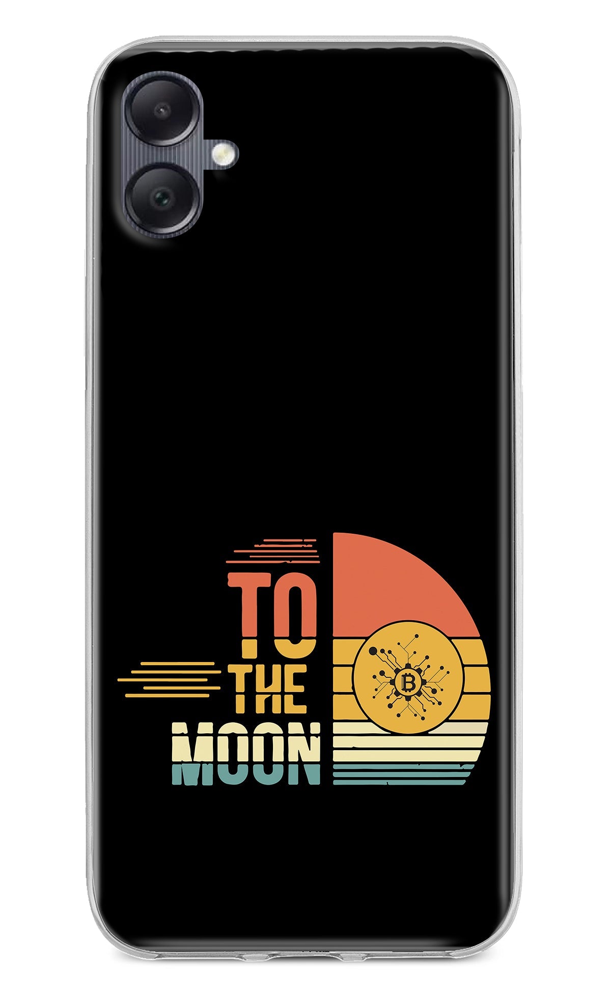 To the Moon Samsung A05 Back Cover