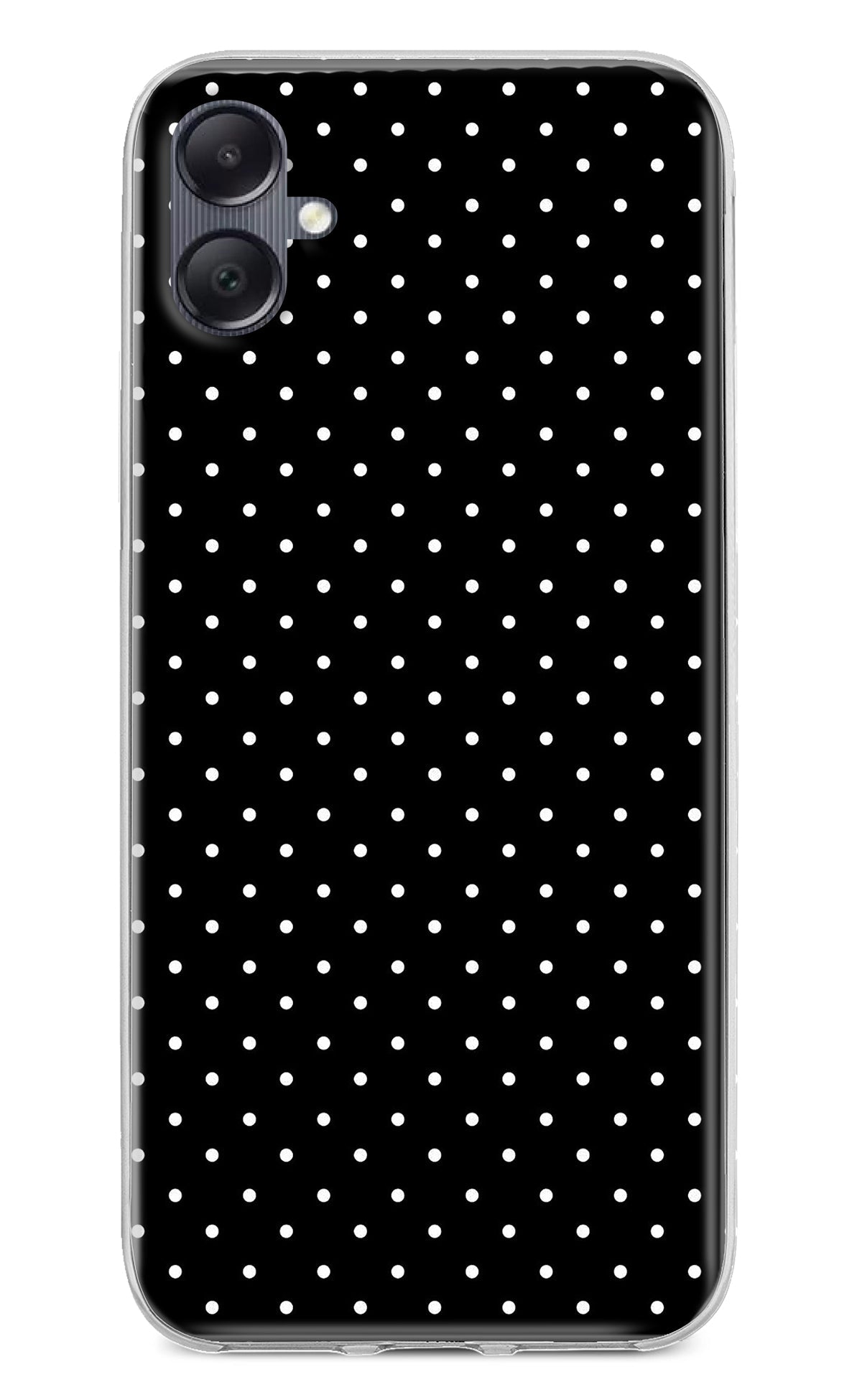 White Dots Samsung A05 Back Cover