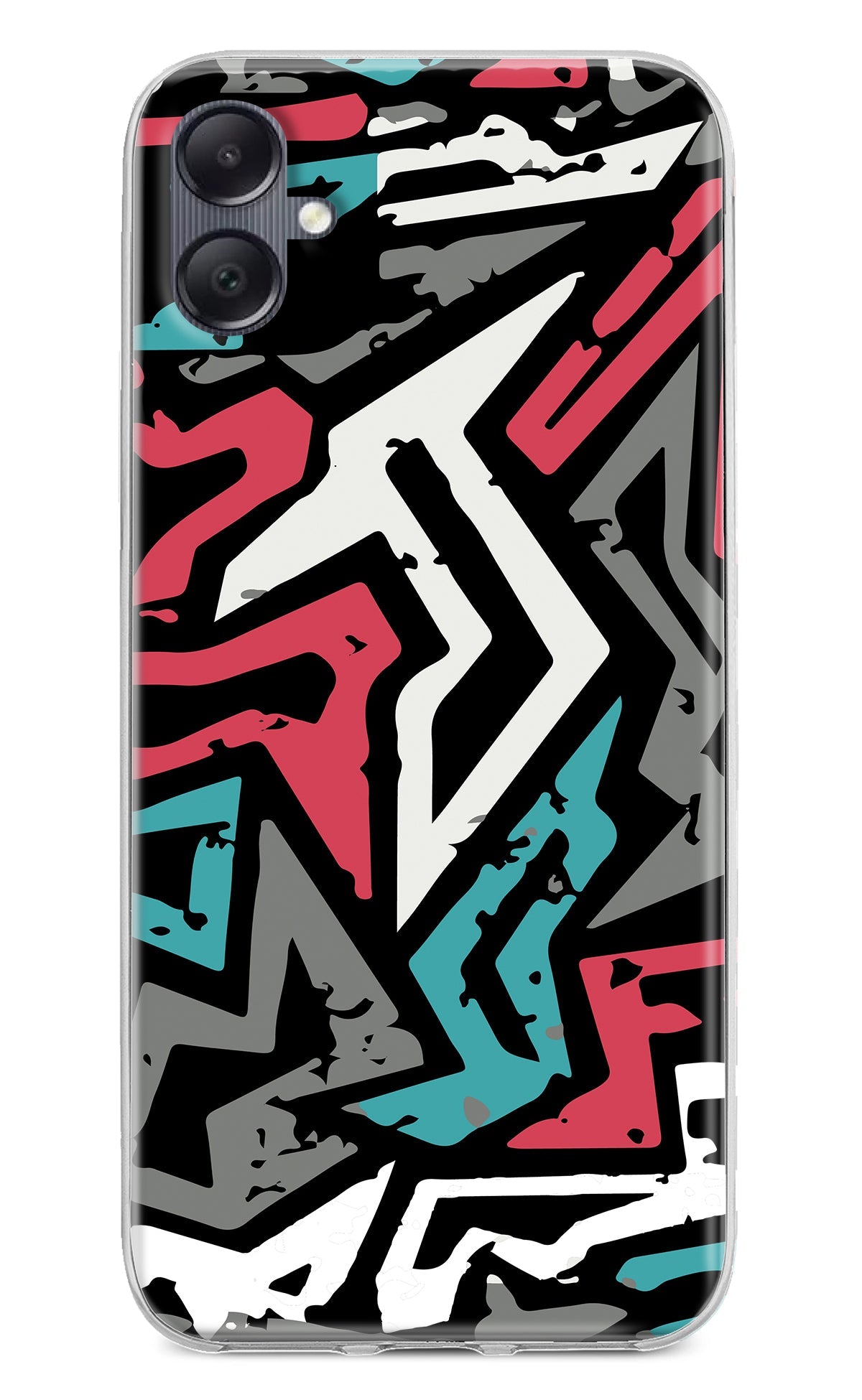 Geometric Graffiti Samsung A05 Back Cover