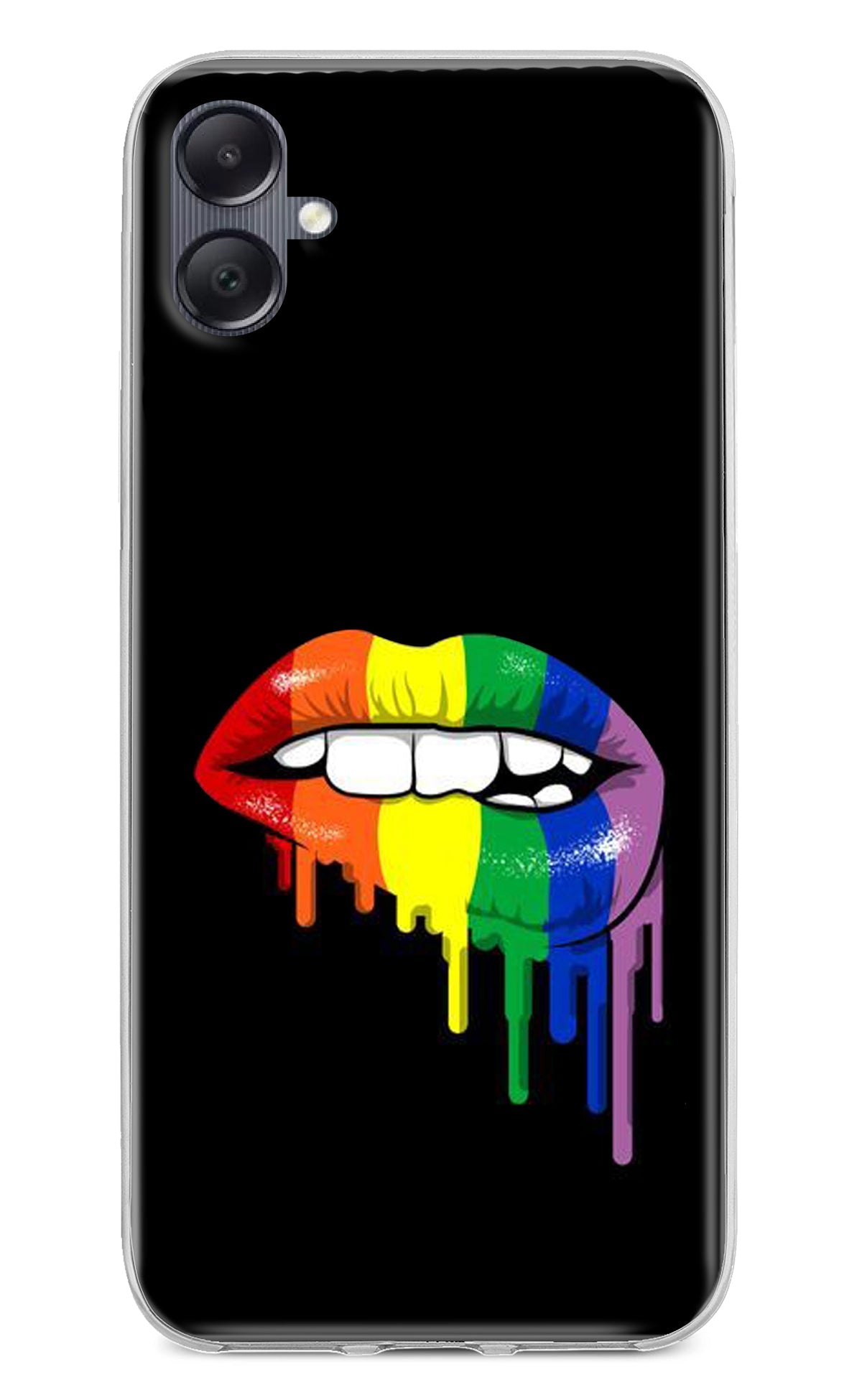 Lips Biting Samsung A05 Back Cover