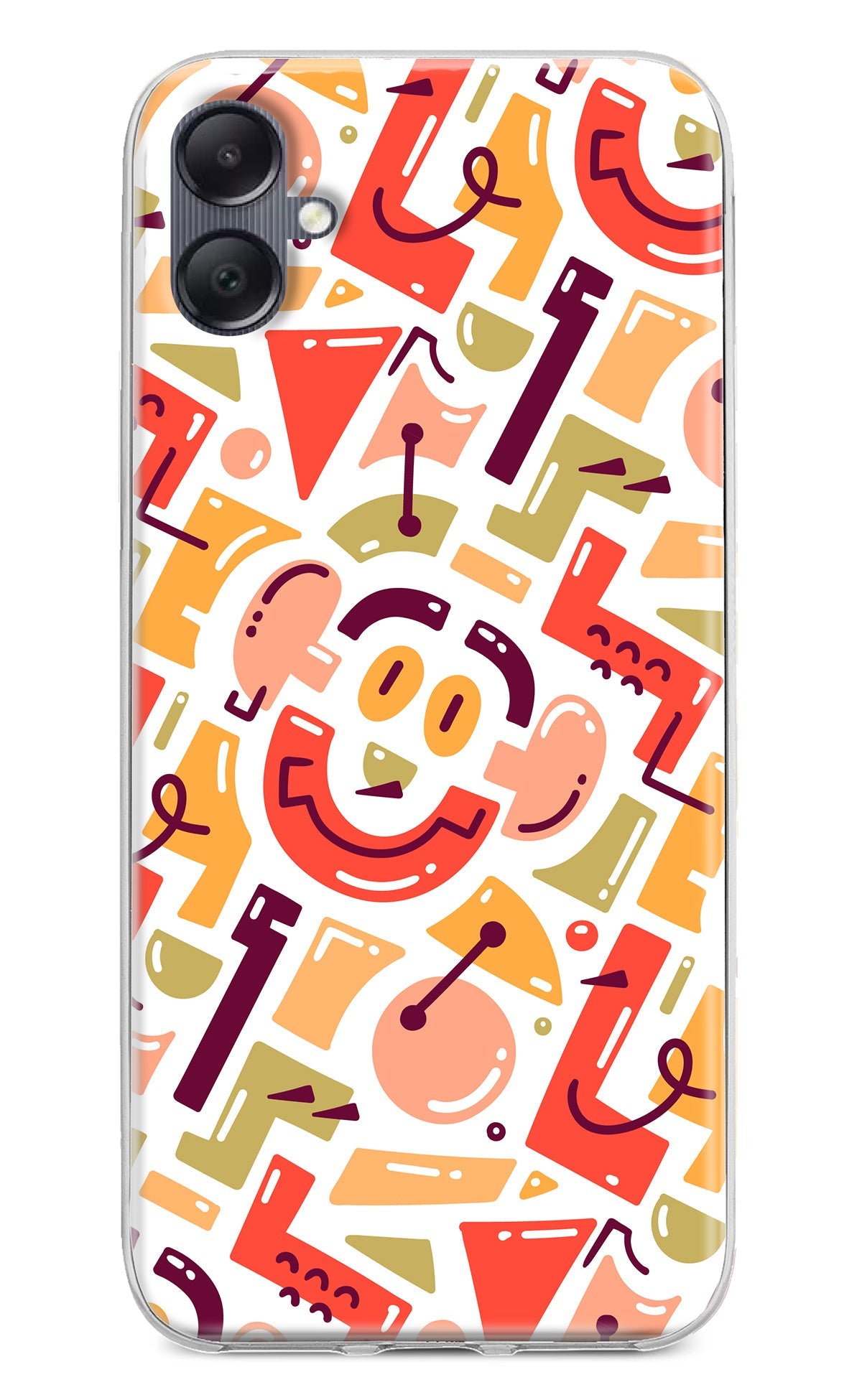 Doodle Pattern Samsung A05 Back Cover