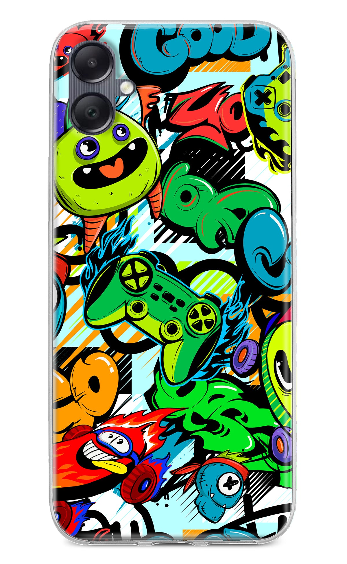 Game Doodle Samsung A05 Back Cover