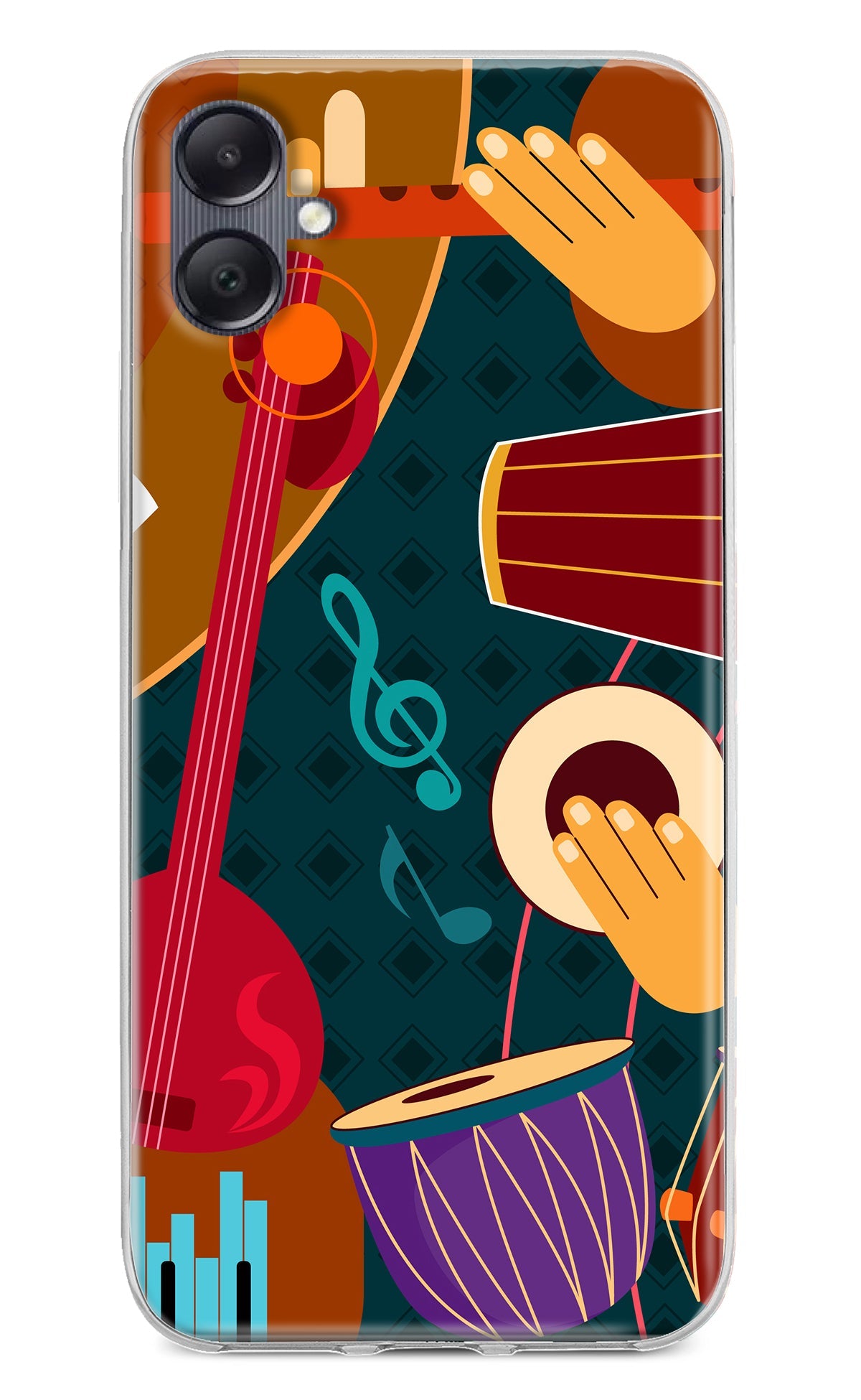 Music Instrument Samsung A05 Back Cover