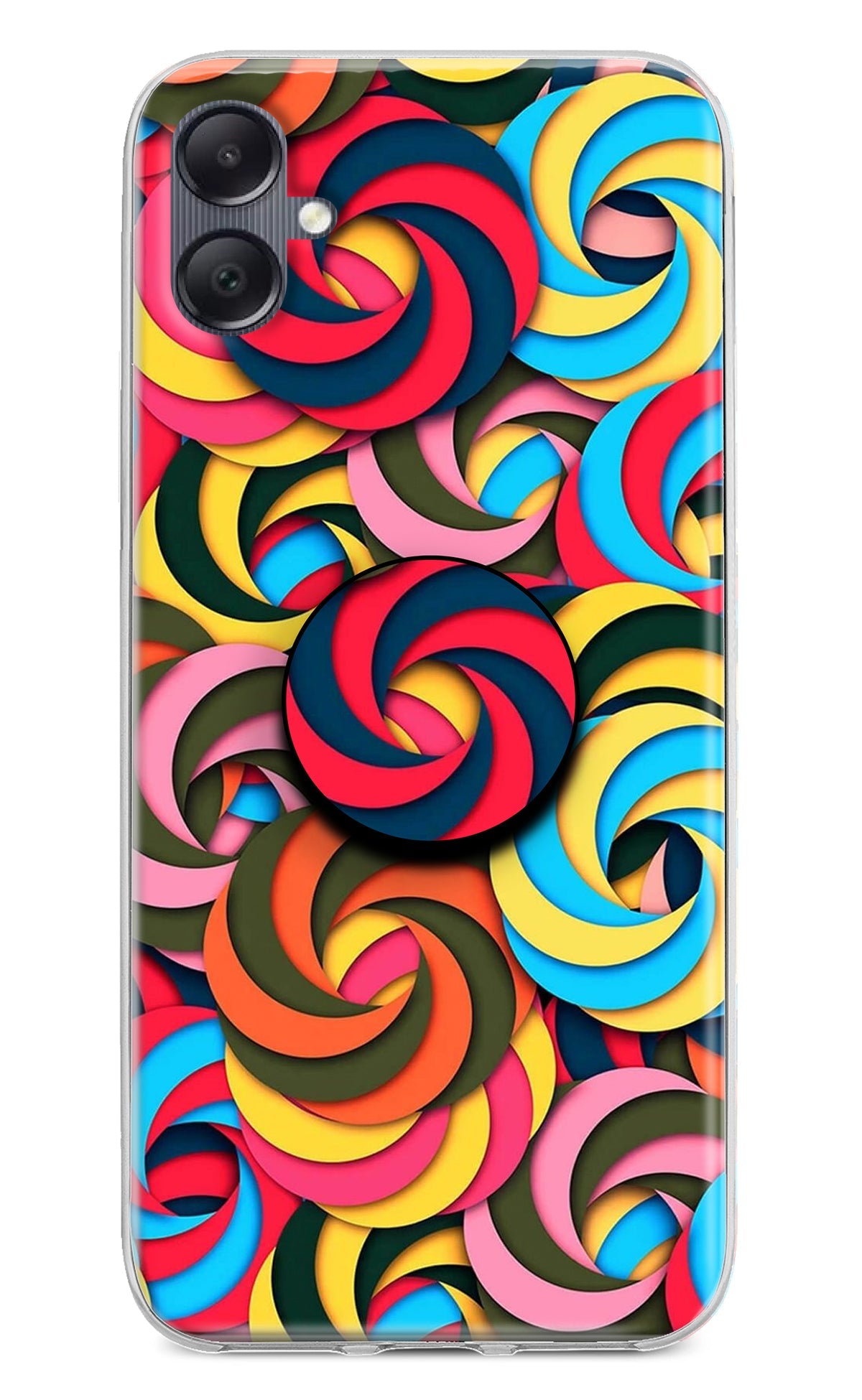 Spiral Pattern Samsung A05 Pop Case