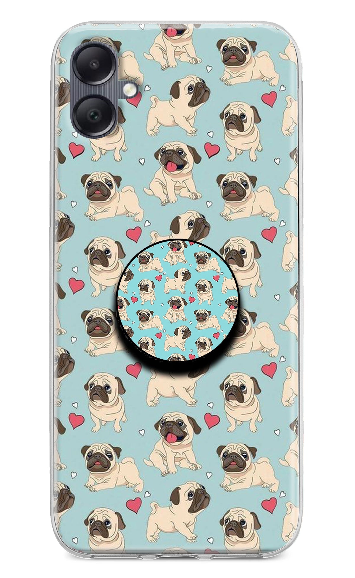 Pug Dog Samsung A05 Pop Case