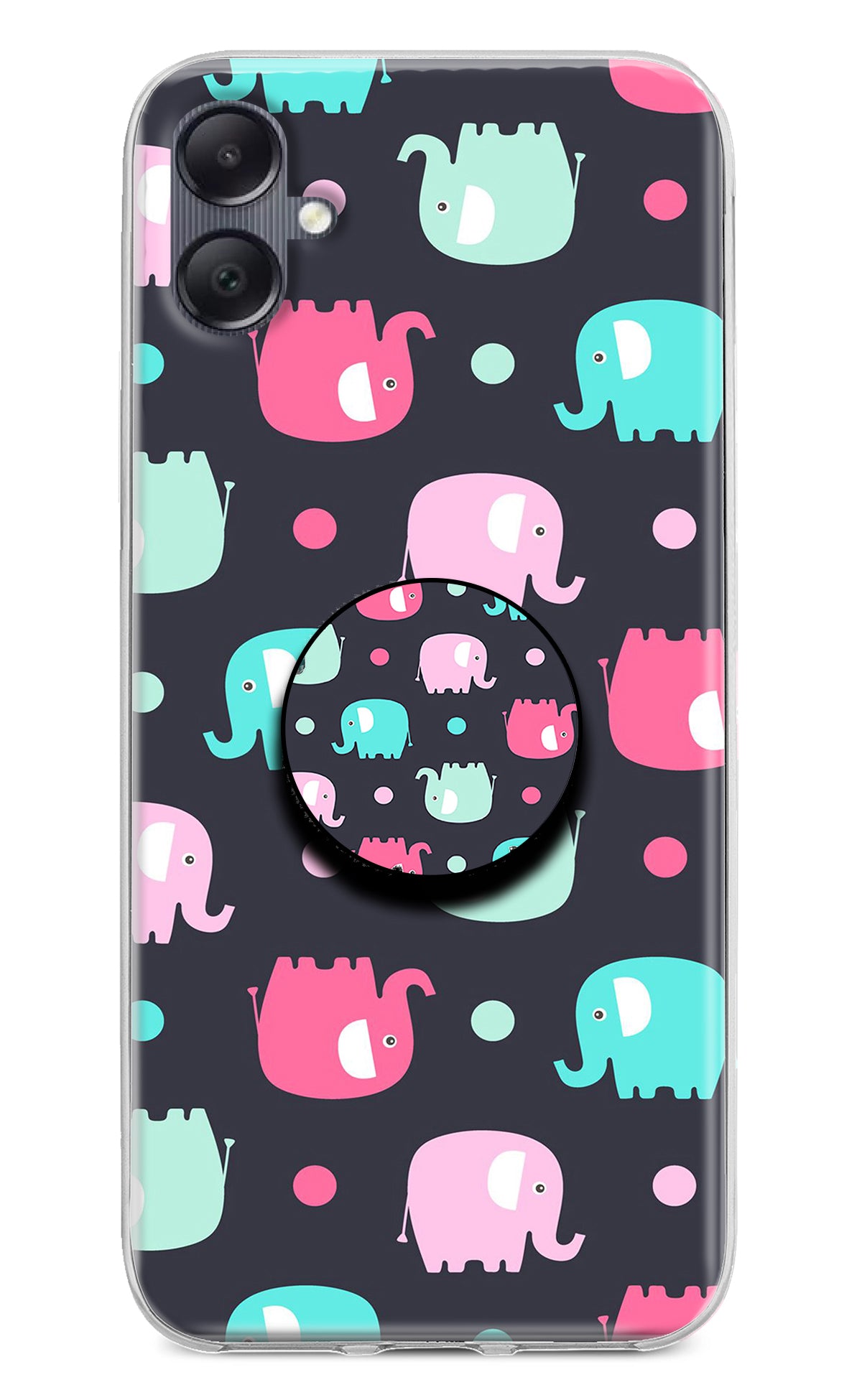 Baby Elephants Samsung A05 Pop Case