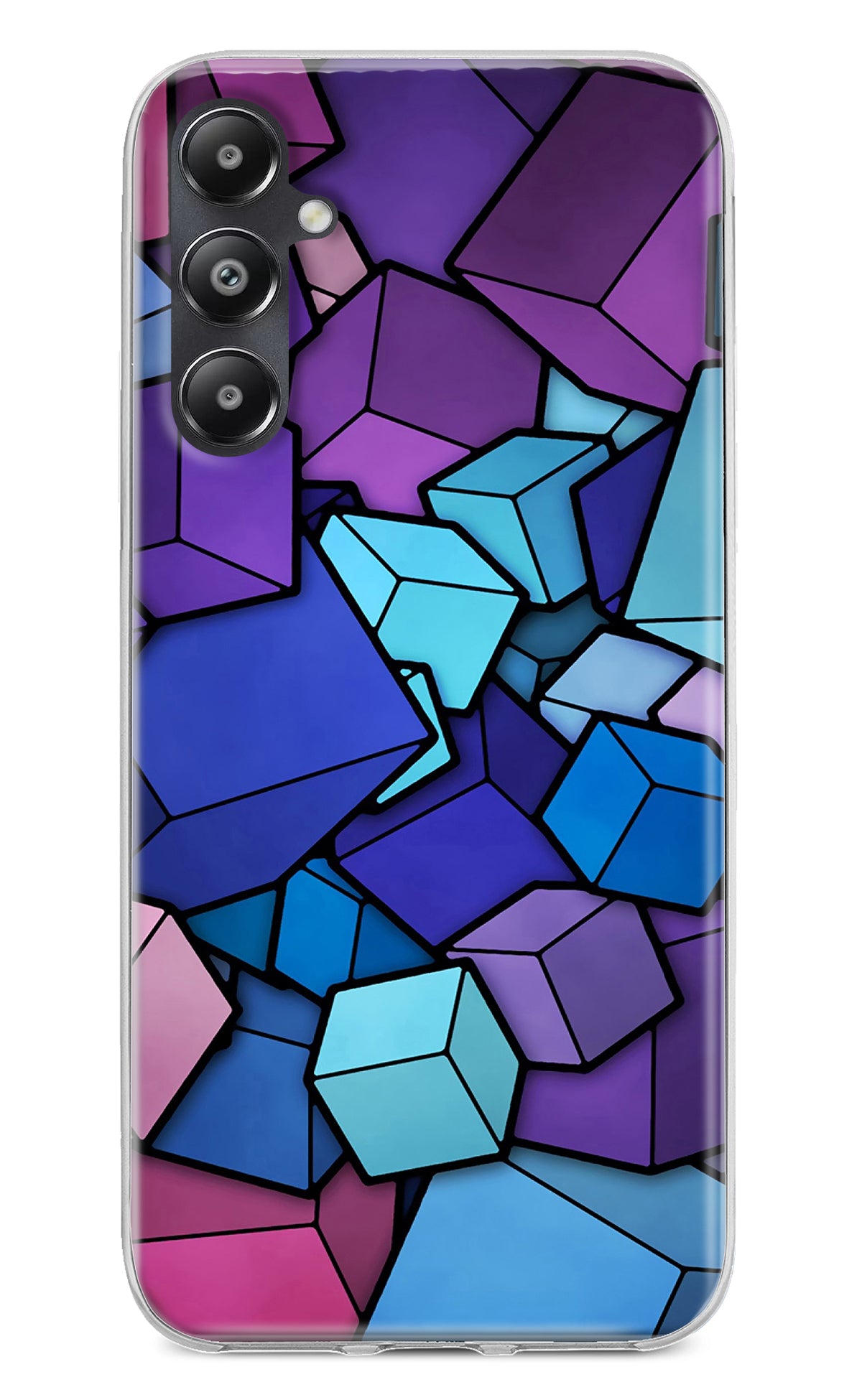 Cubic Abstract Samsung A05s Back Cover