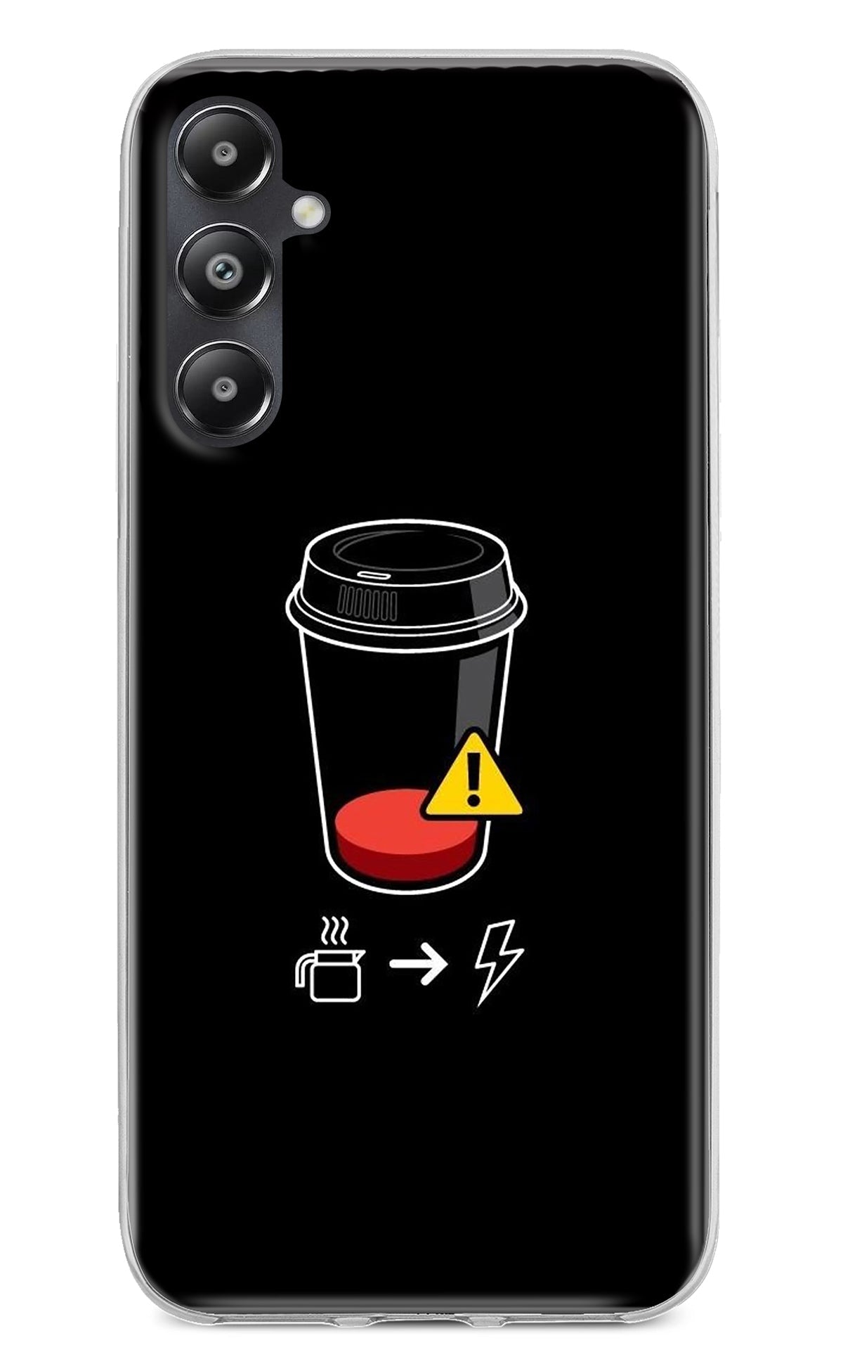 Coffee Samsung A05s Back Cover