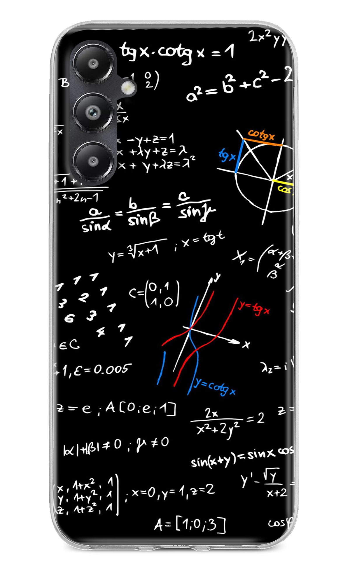 Mathematics Formula Samsung A05s Back Cover