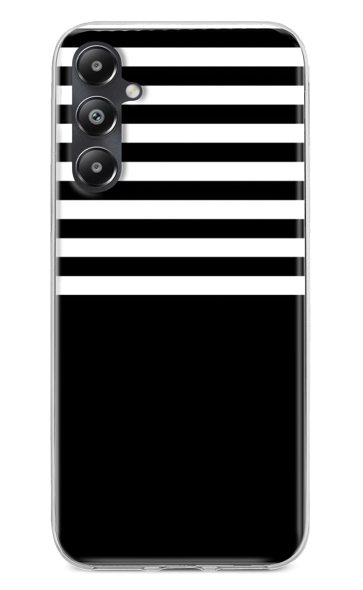 Black and White Print Samsung A05s Back Cover