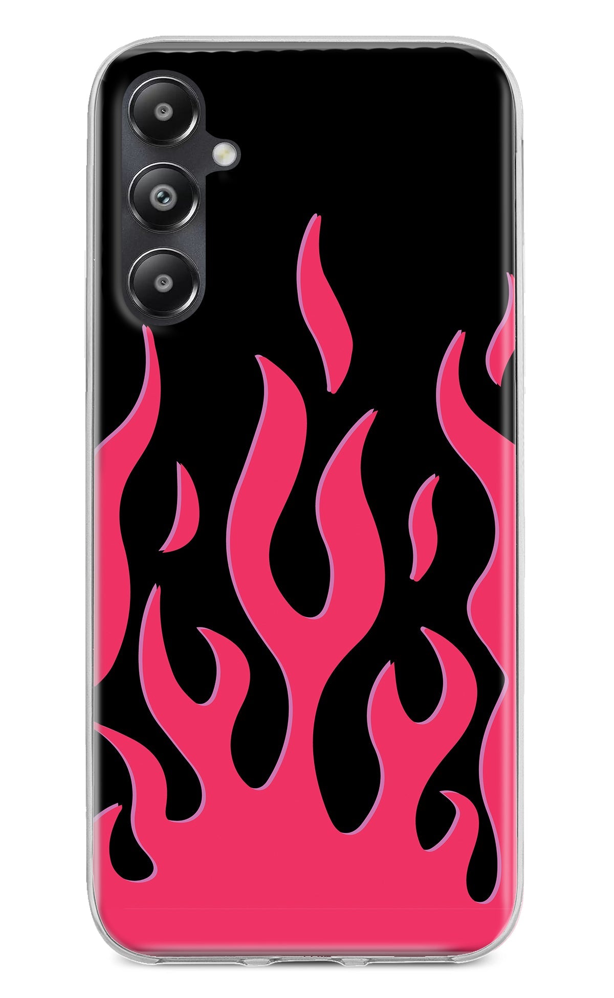 Fire Flames Samsung A05s Back Cover