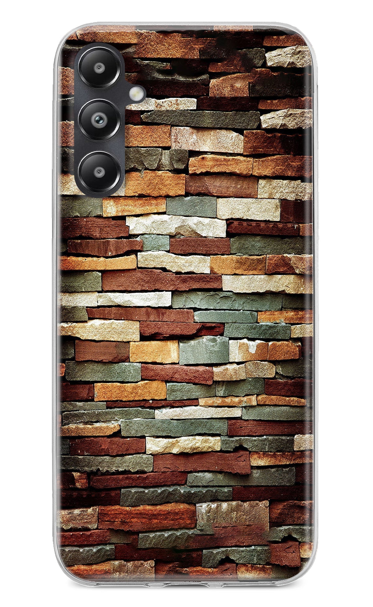 Bricks Pattern Samsung A05s Back Cover