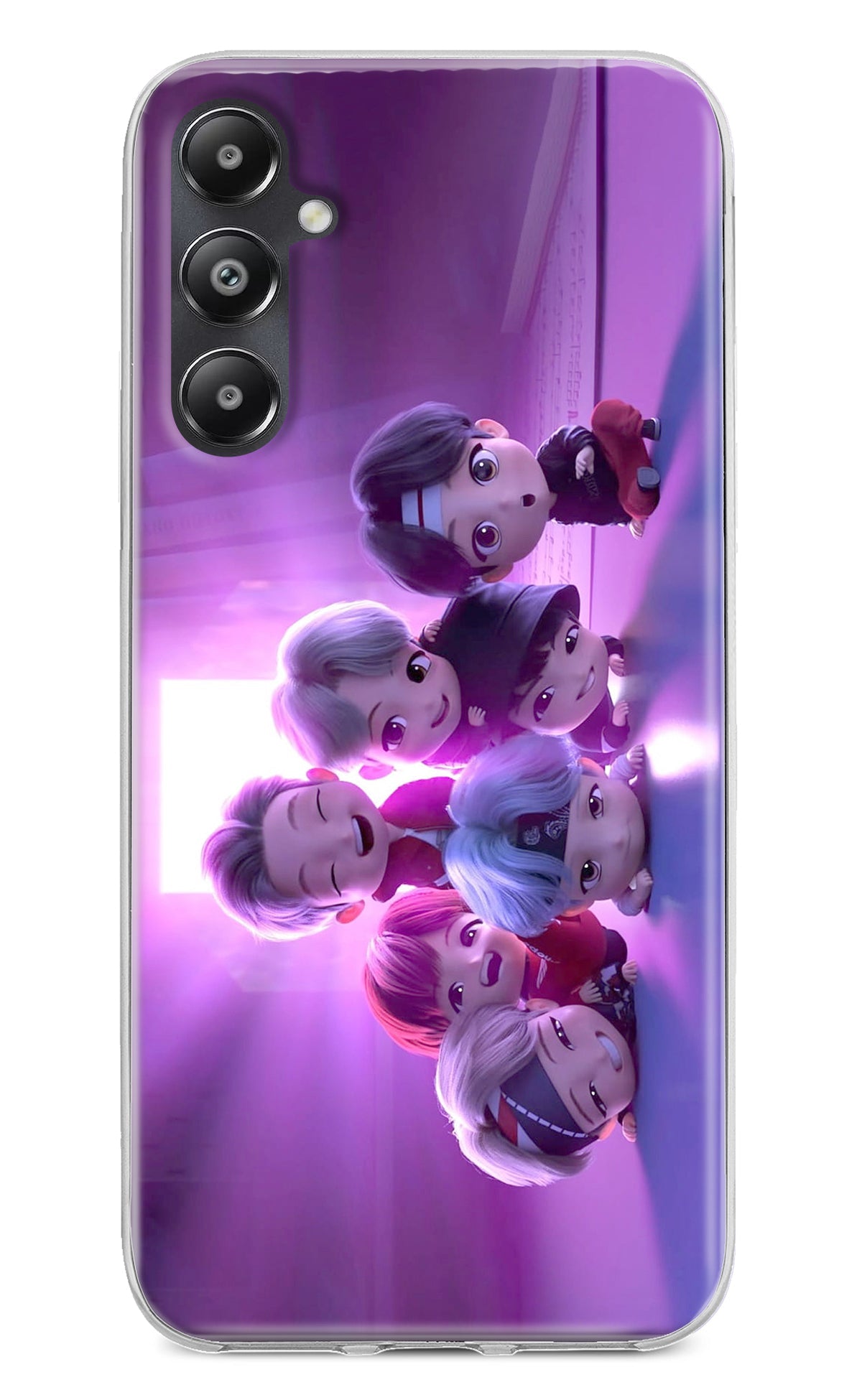 BTS Chibi Samsung A05s Back Cover