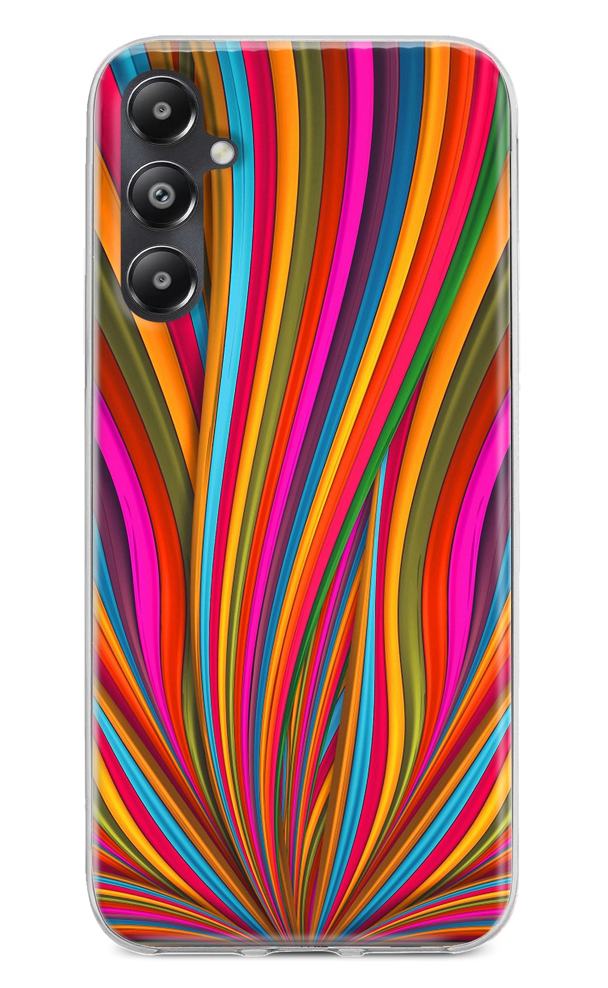 Trippy Wavy Samsung A05s Back Cover