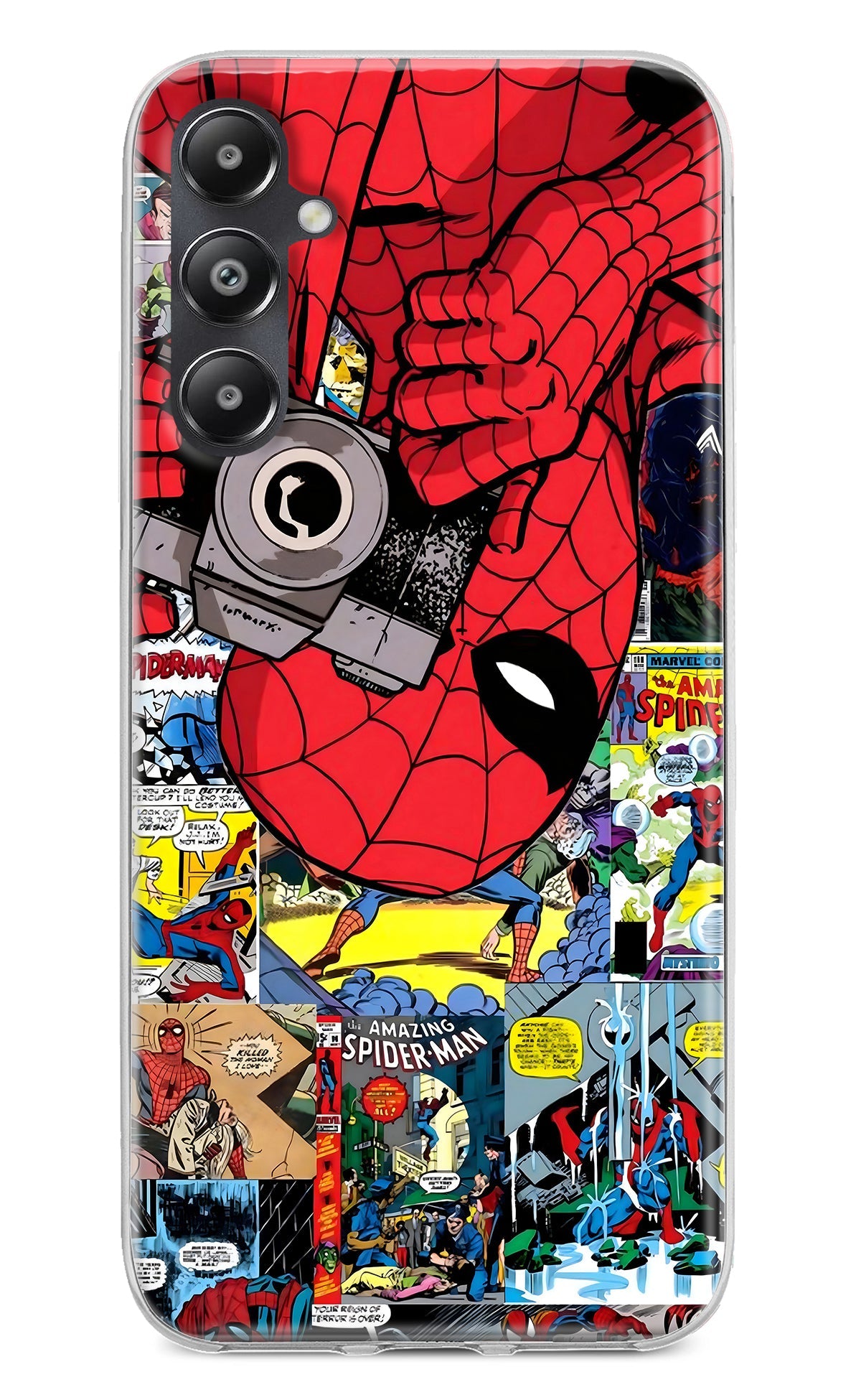 Spider Man Samsung A05s Back Cover