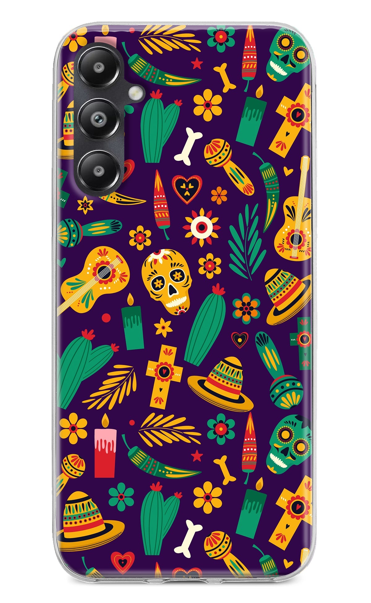 Mexican Artwork Samsung A05s Back Cover