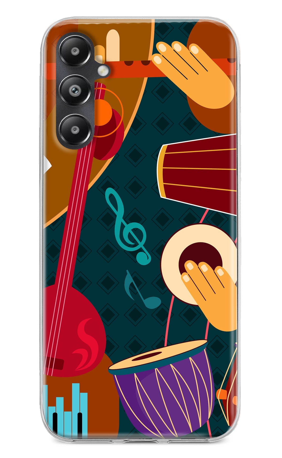 Music Instrument Samsung A05s Back Cover