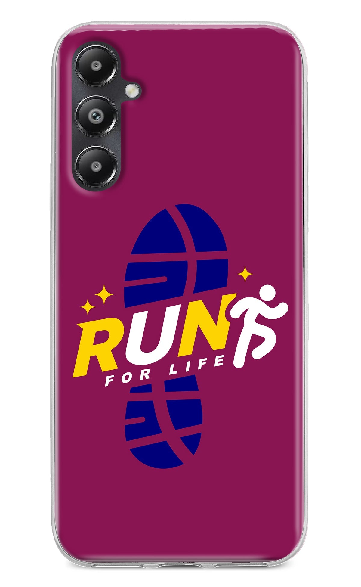 Run for Life Samsung A05s Back Cover