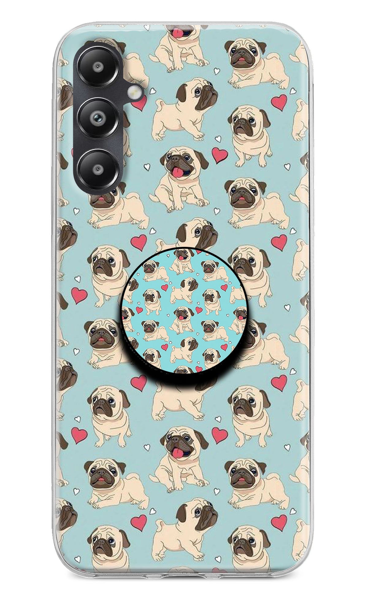Pug Dog Samsung A05s Pop Case