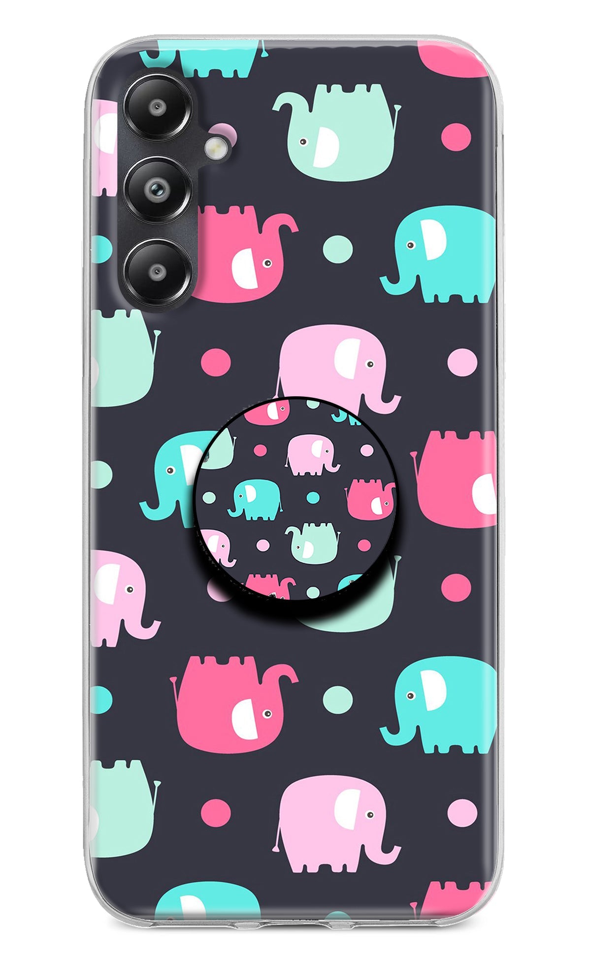 Baby Elephants Samsung A05s Pop Case