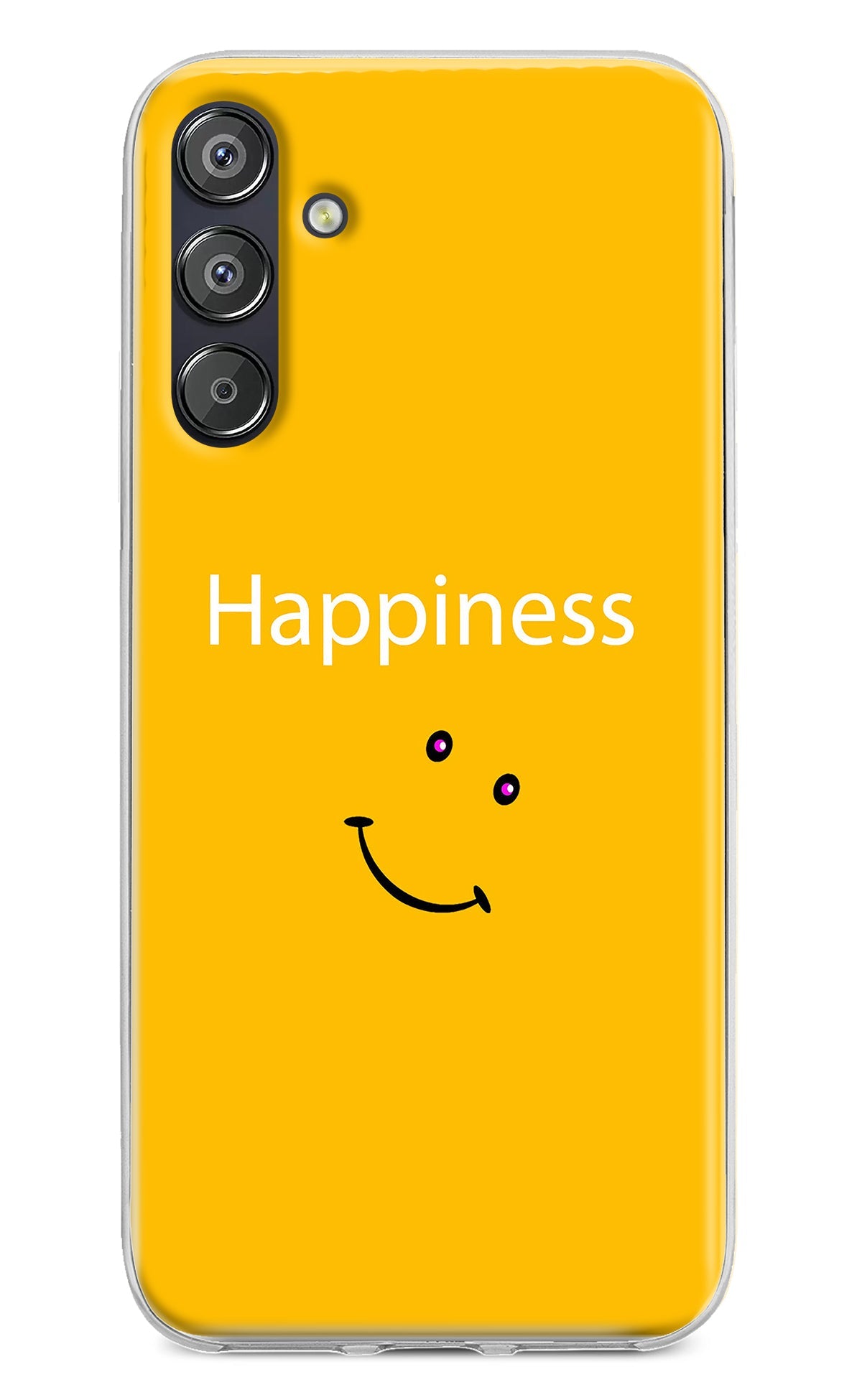 Happiness With Smiley Samsung F15 5G Back Cover