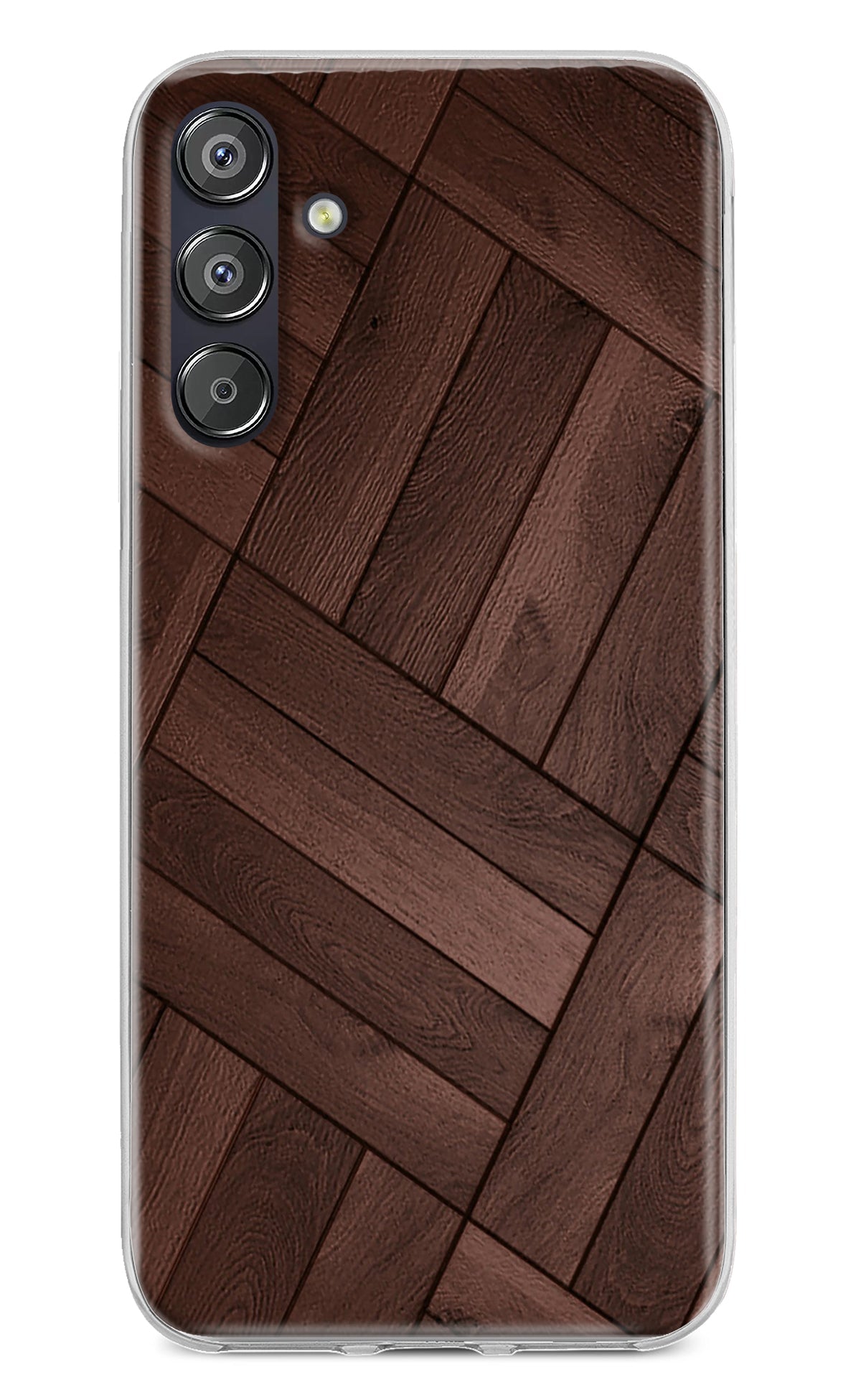 Wooden Texture Design Samsung F15 5G Back Cover