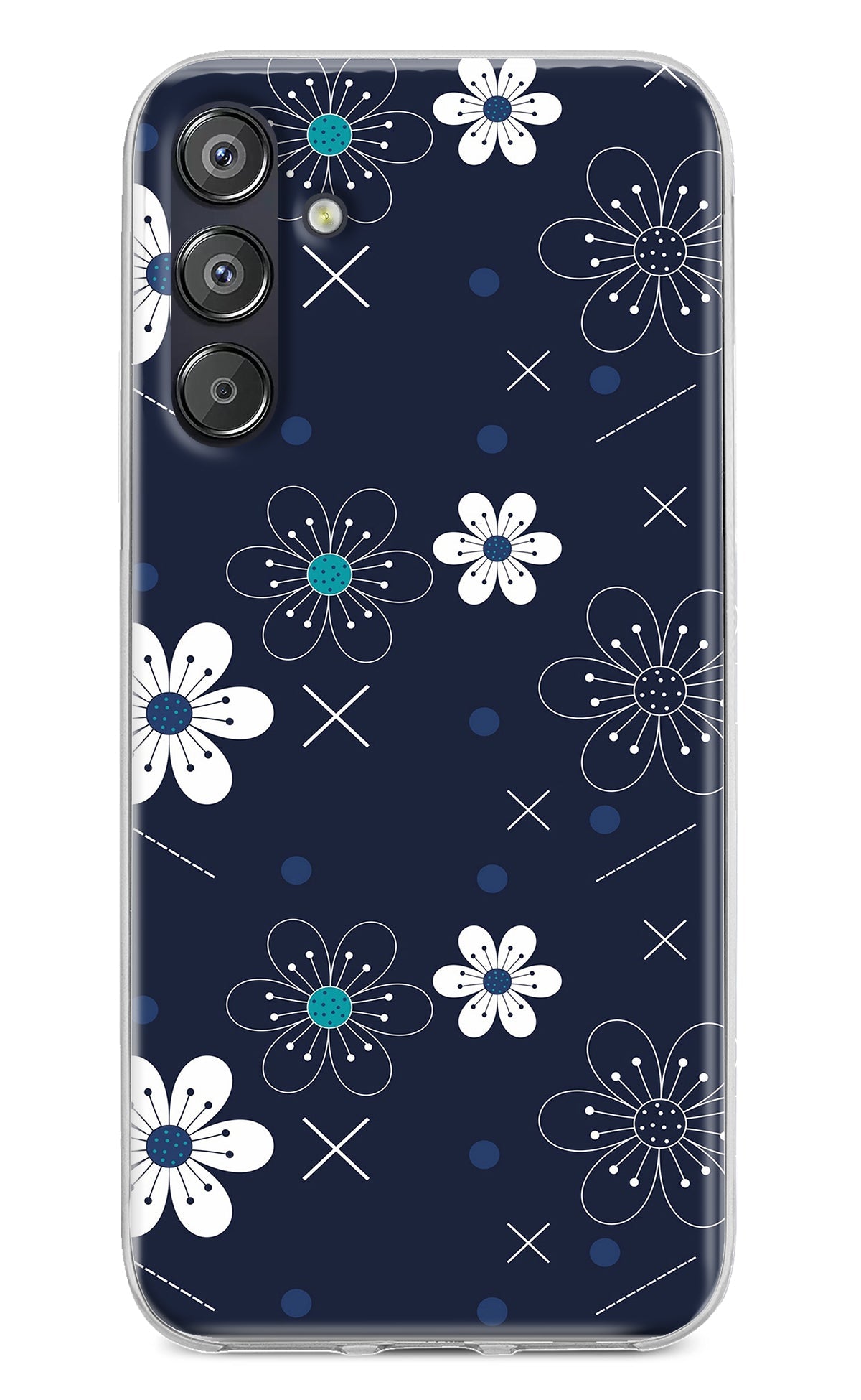 Flowers Samsung F15 5G Back Cover