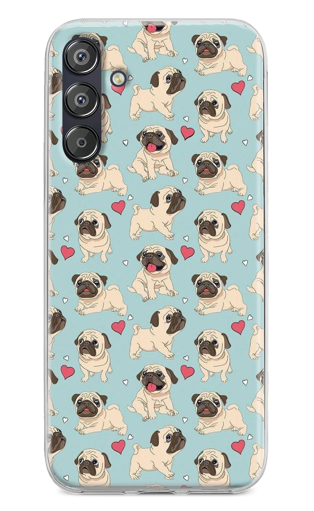 Pug Dog Samsung F15 5G Back Cover