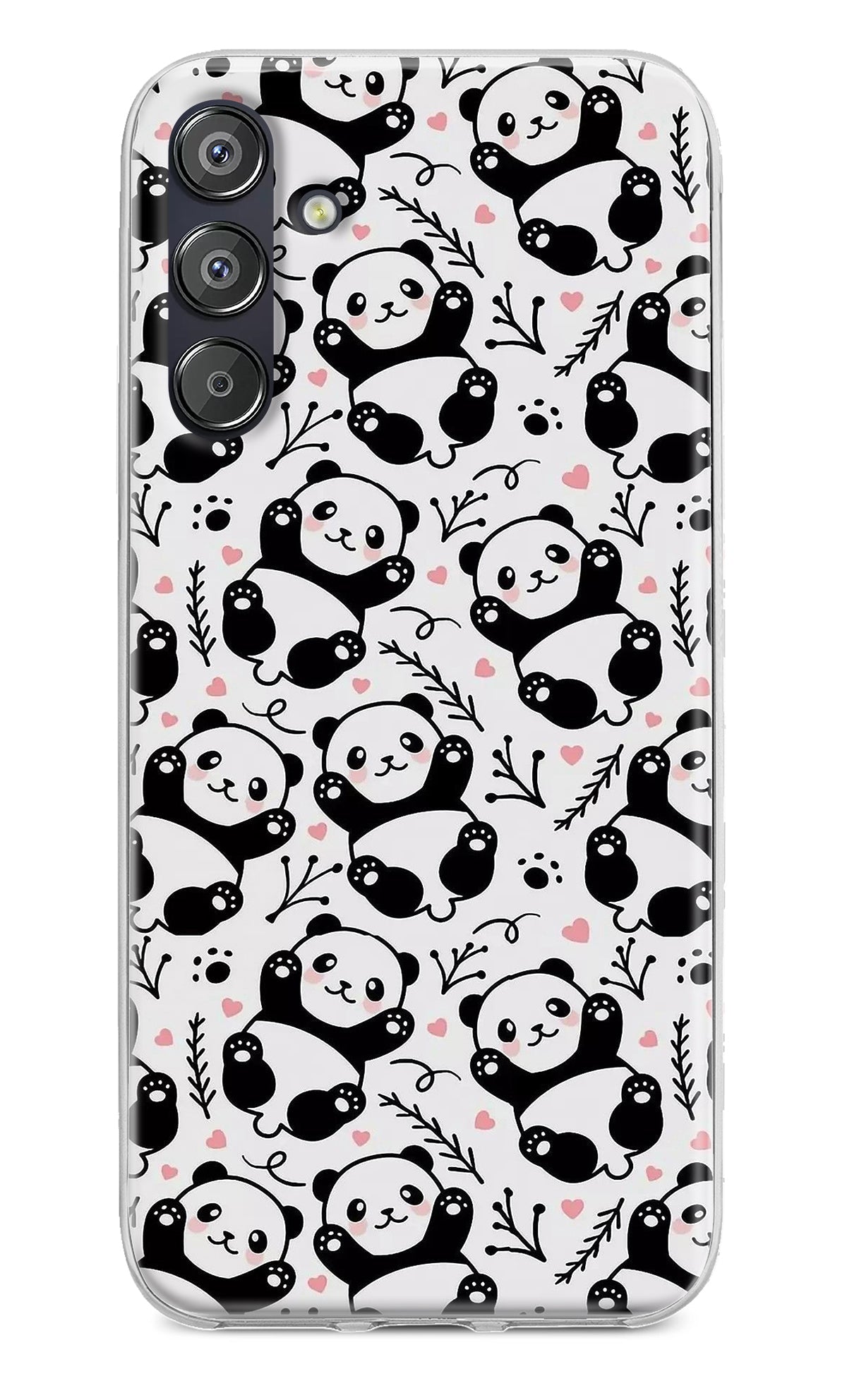 Cute Panda Samsung F15 5G Back Cover