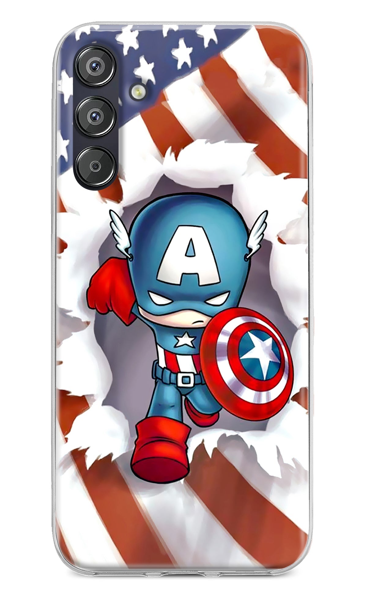 Captain America Samsung F15 5G Back Cover