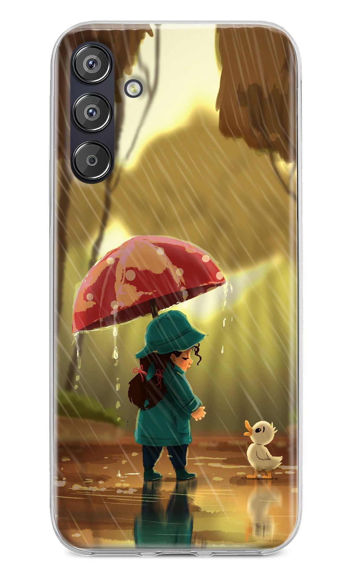 Rainy Day Samsung F15 5G Back Cover