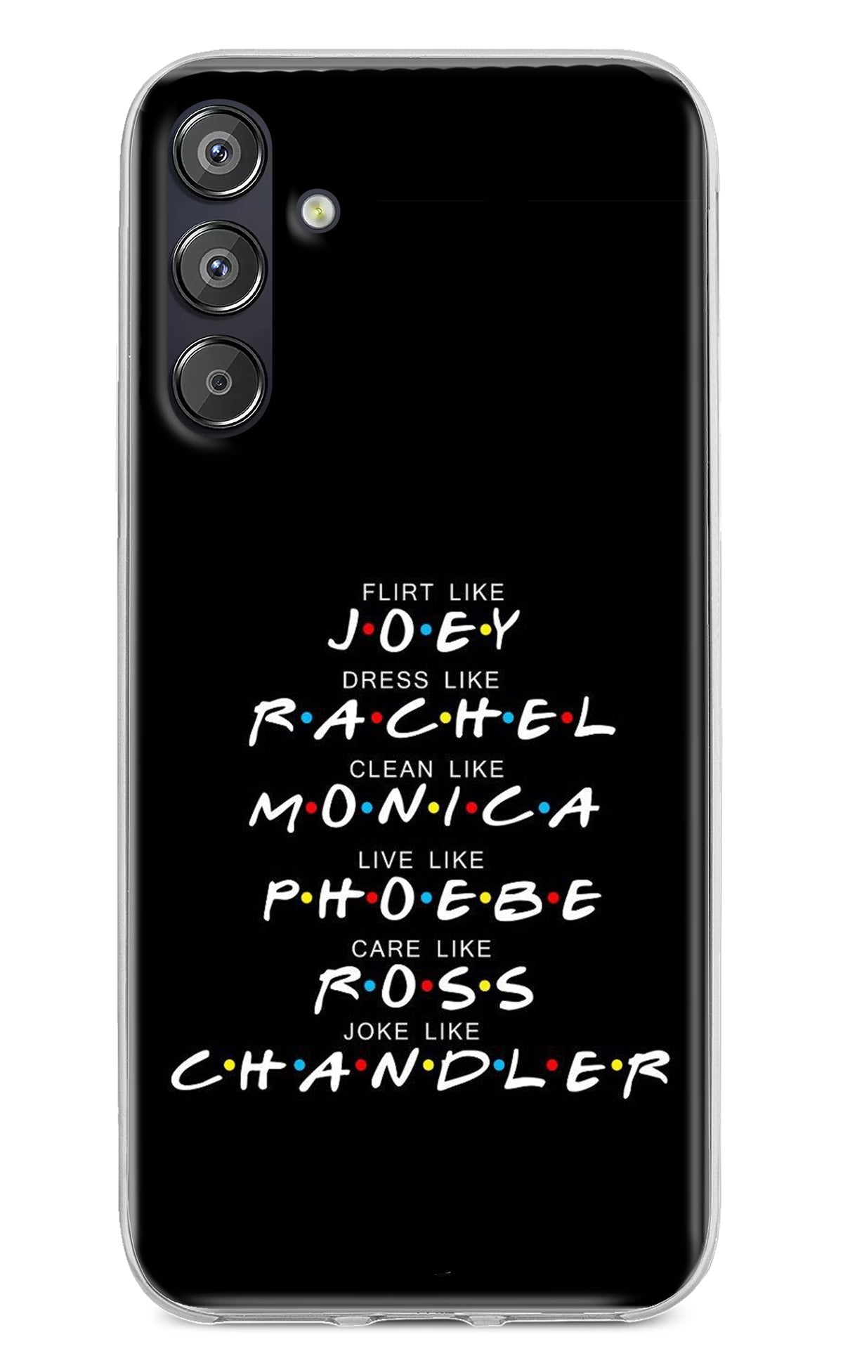 FRIENDS Character Samsung F15 5G Back Cover