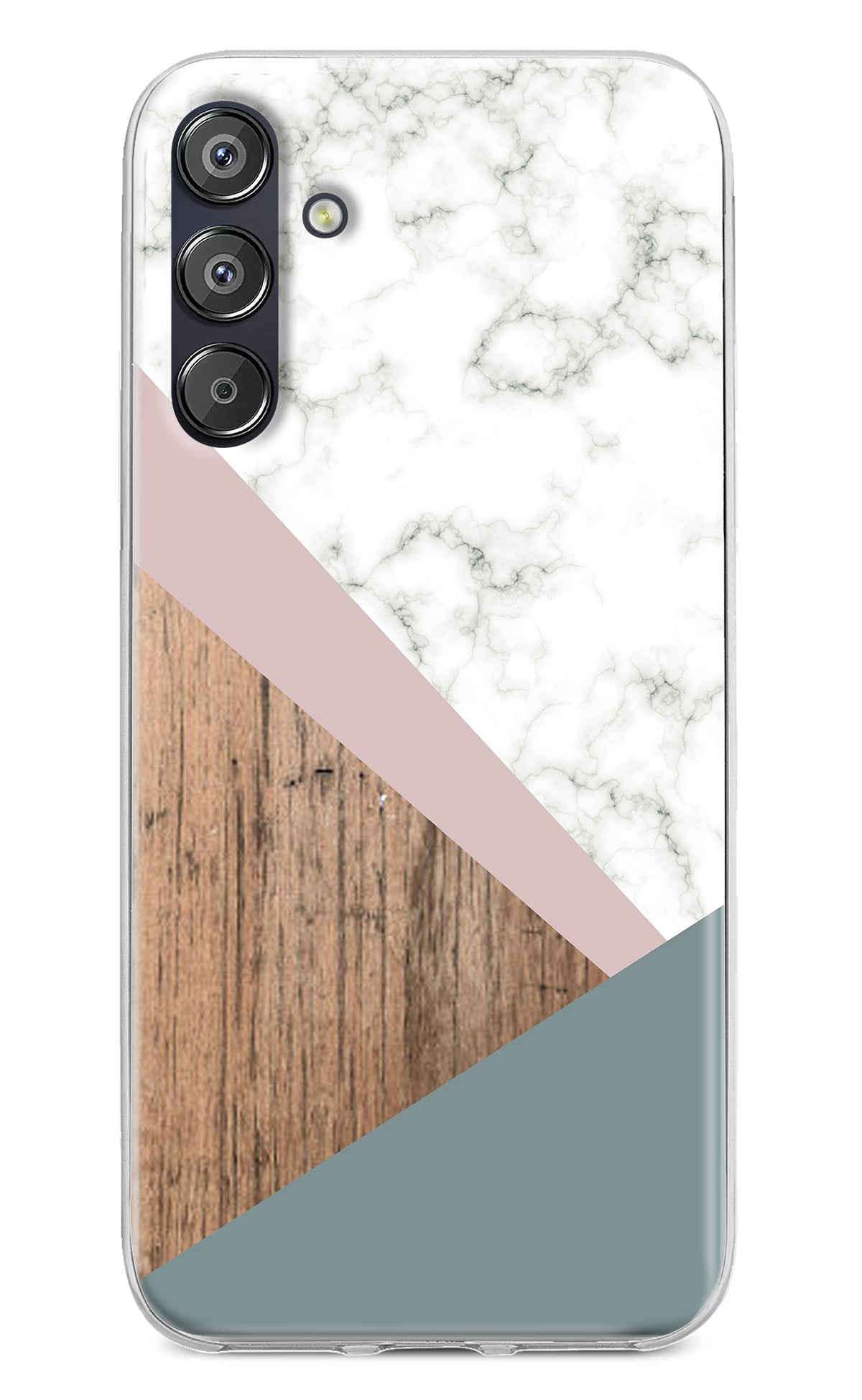 Marble wood Abstract Samsung F15 5G Back Cover