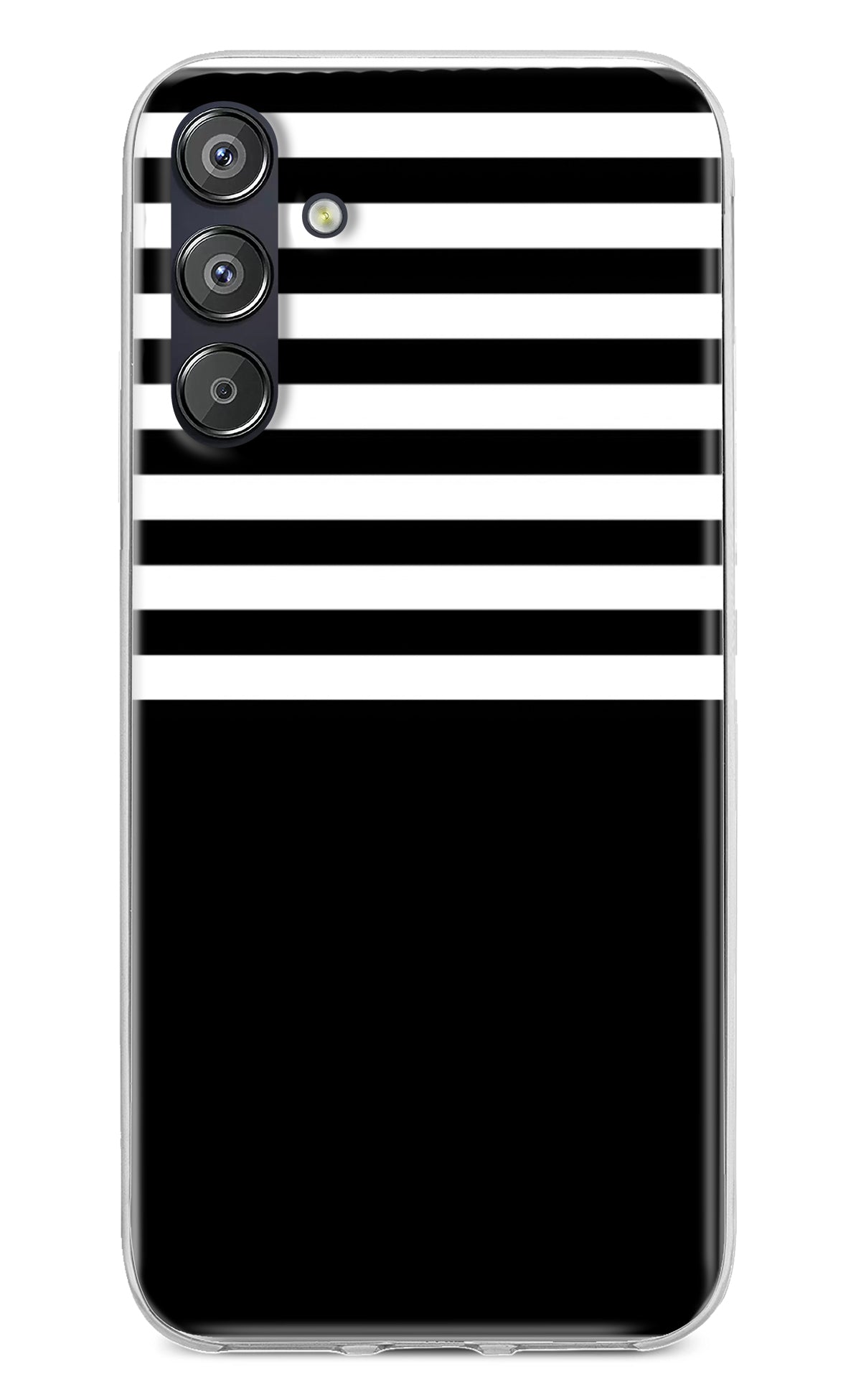 Black and White Print Samsung F15 5G Back Cover