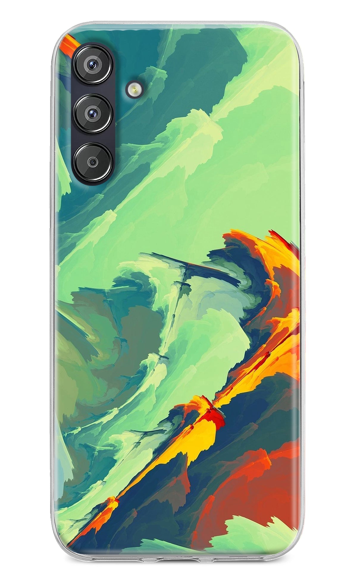 Paint Art Samsung F15 5G Back Cover