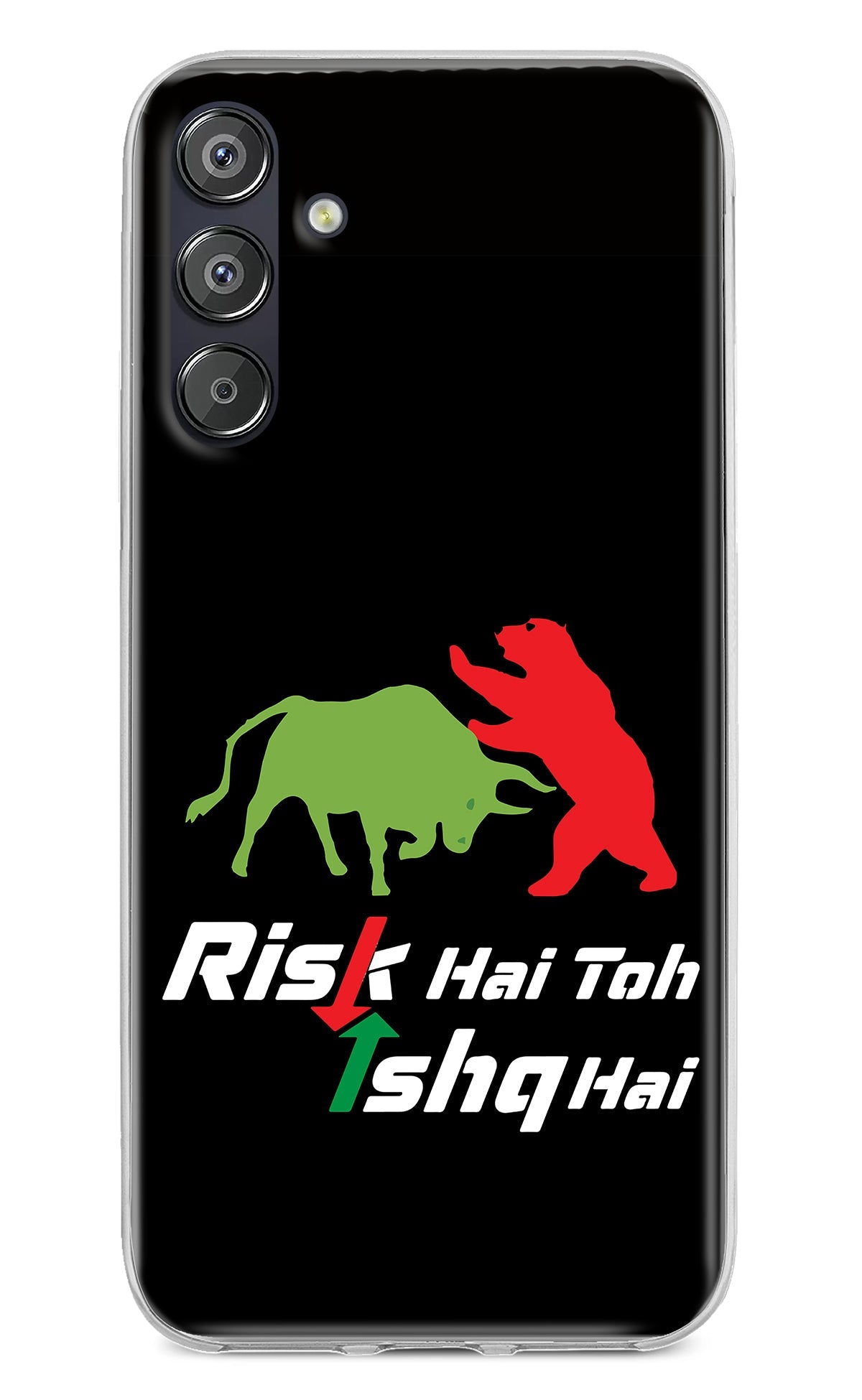 Risk Hai Toh Ishq Hai Samsung F15 5G Back Cover