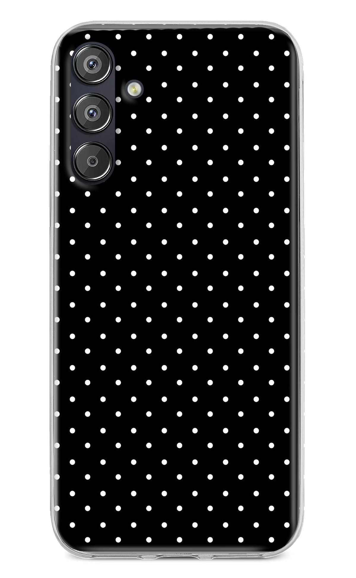 White Dots Samsung F15 5G Back Cover