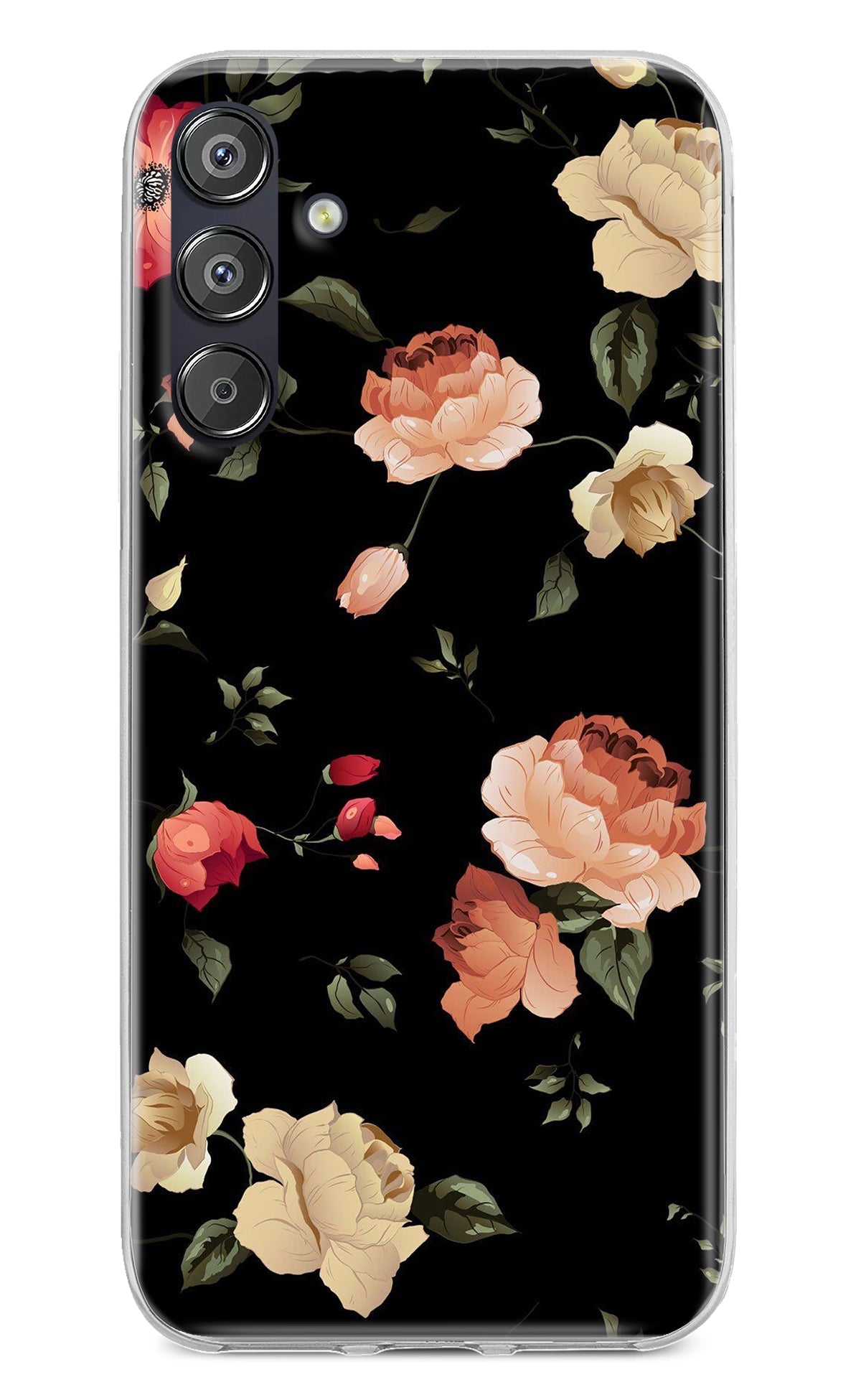 Flowers Samsung F15 5G Back Cover