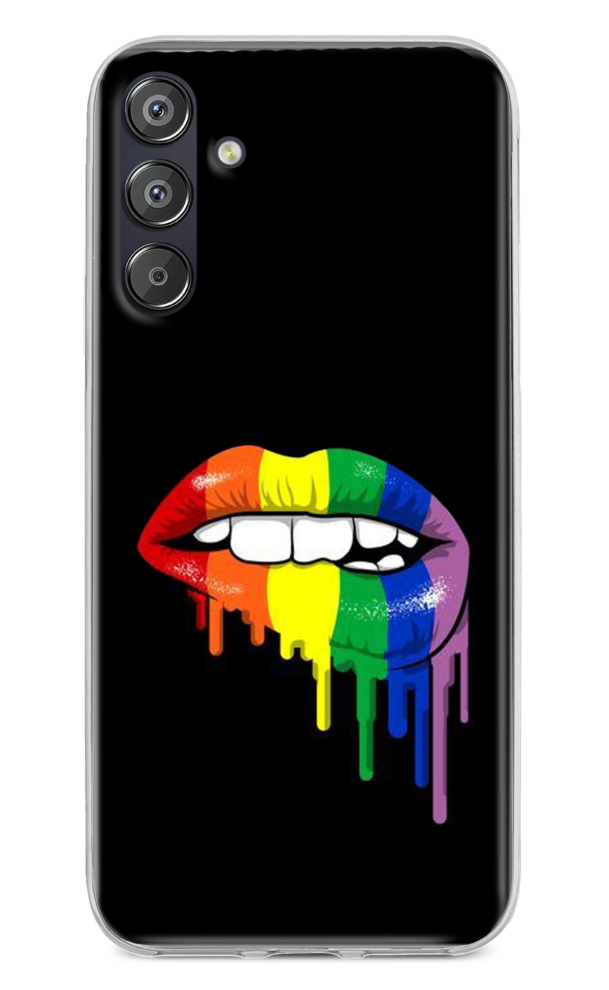 Lips Biting Samsung F15 5G Back Cover