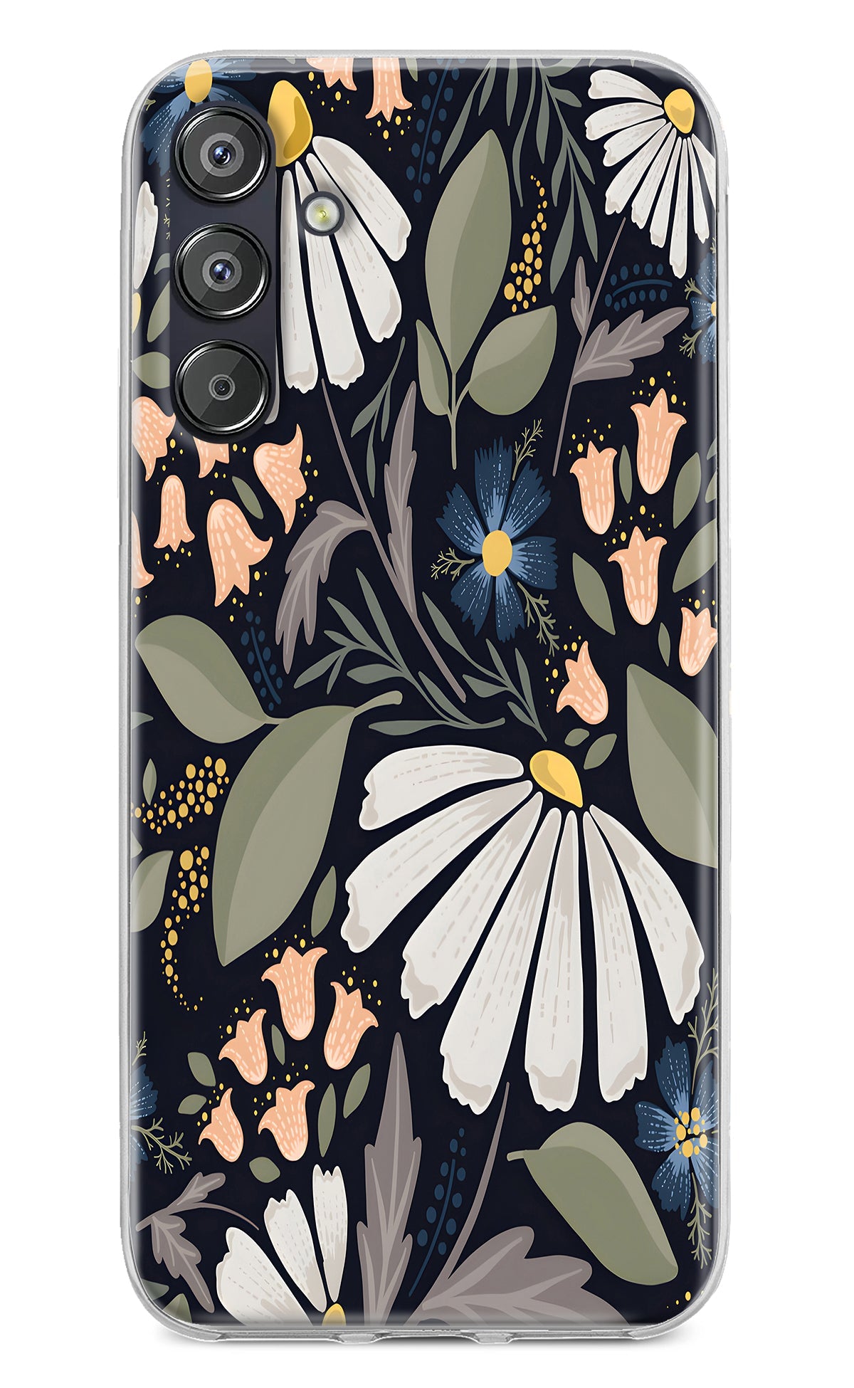 Flowers Art Samsung F15 5G Back Cover