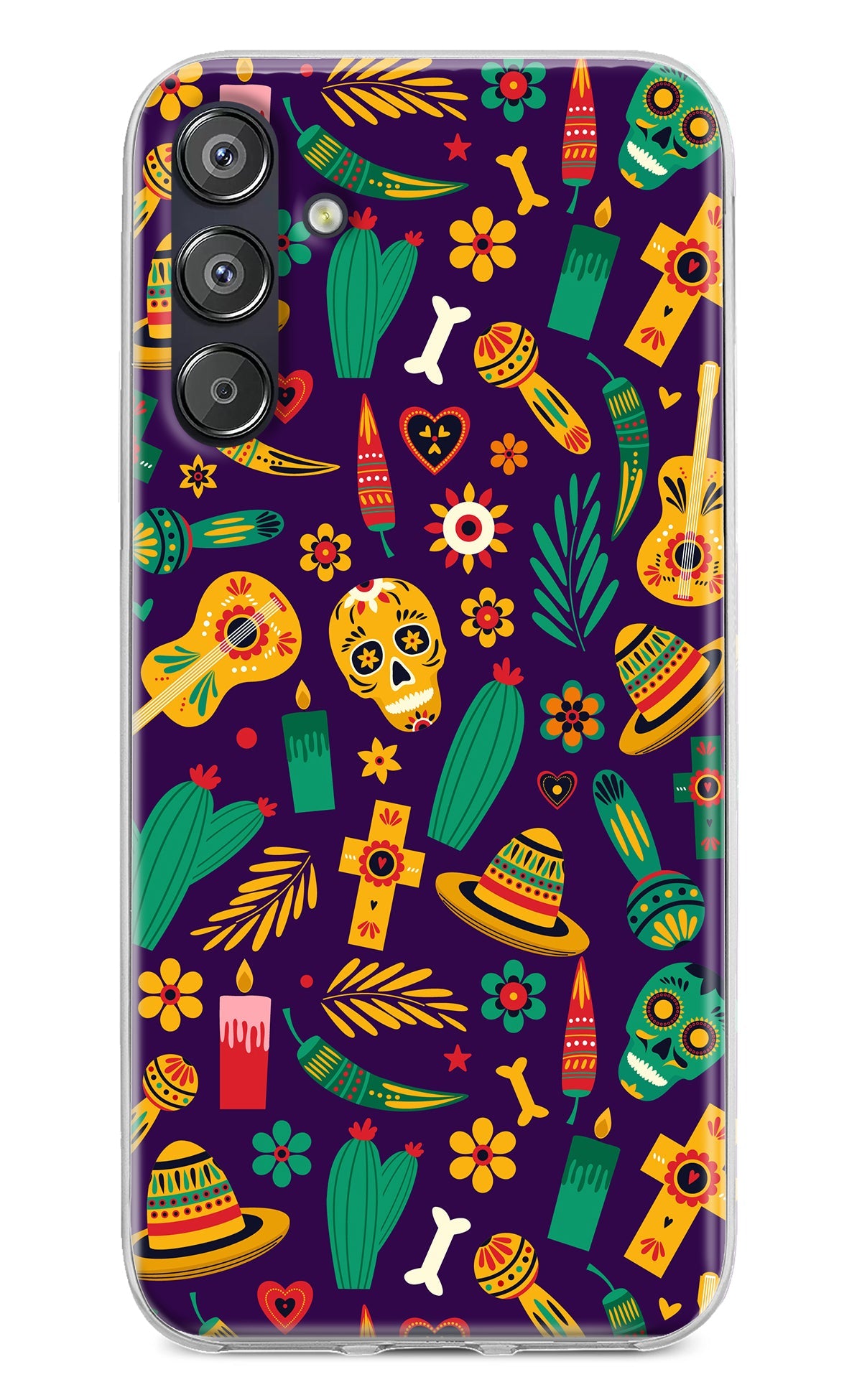 Mexican Artwork Samsung F15 5G Back Cover