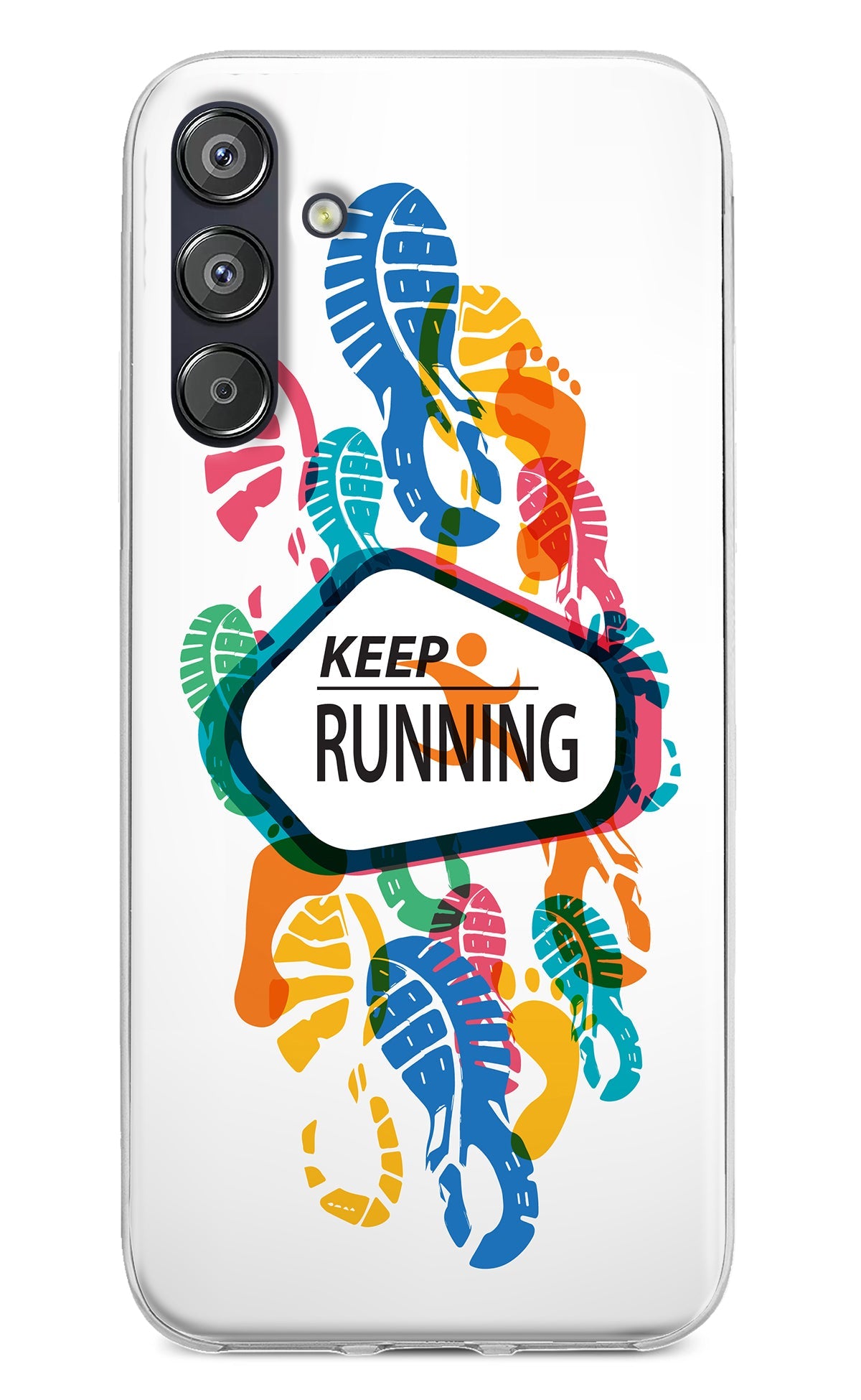 Keep Running Samsung F15 5G Back Cover