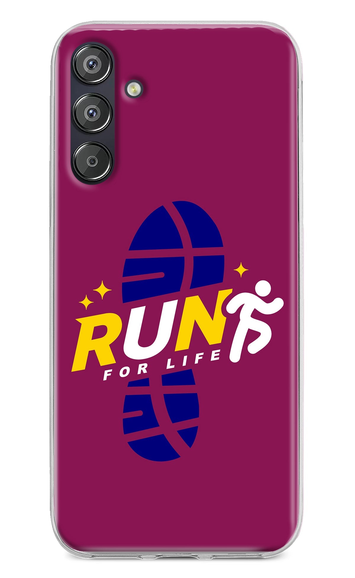 Run for Life Samsung F15 5G Back Cover