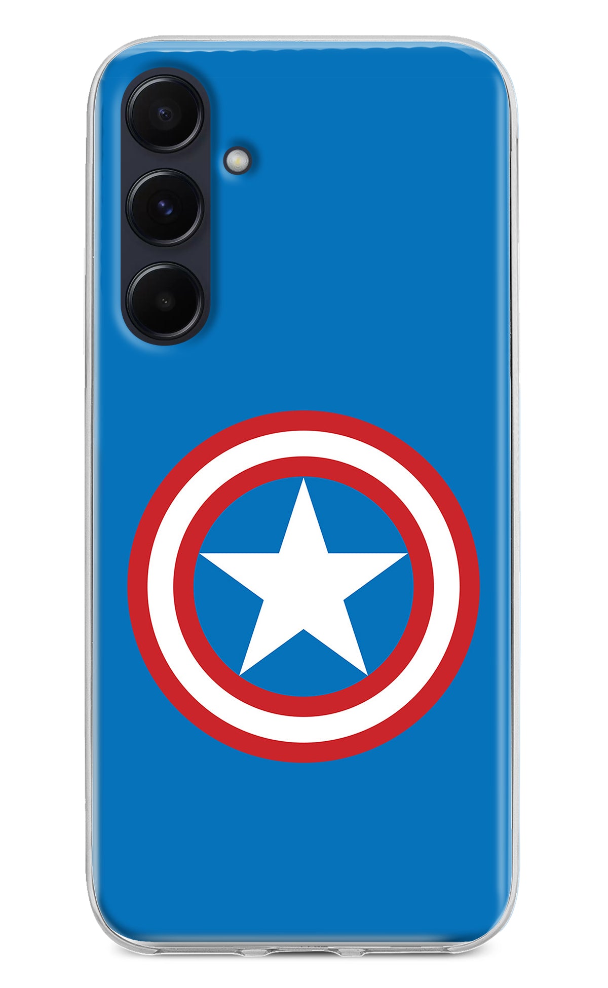 Captain America Logo Samsung A55 5G Back Cover