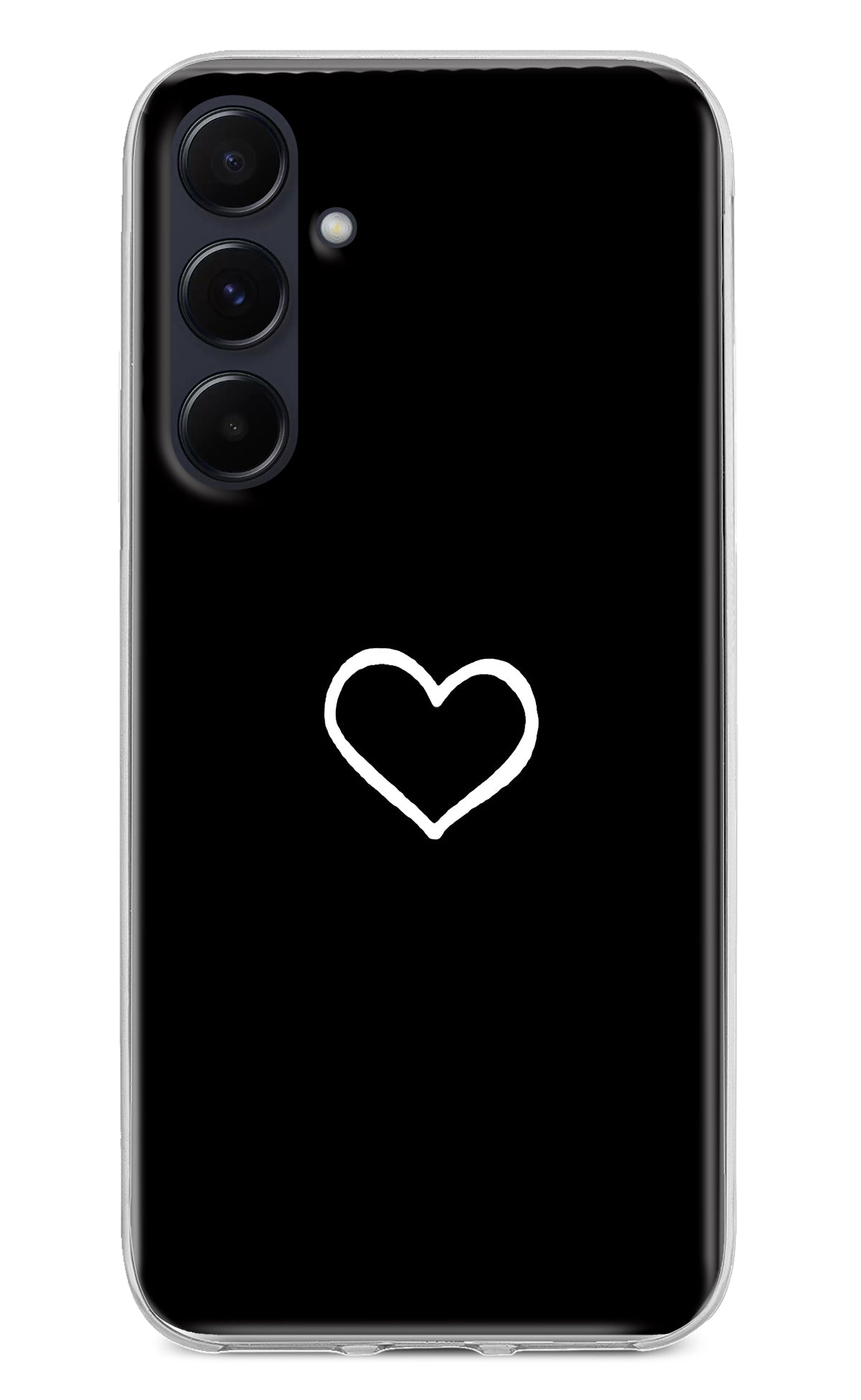 Heart Samsung A55 5G Back Cover