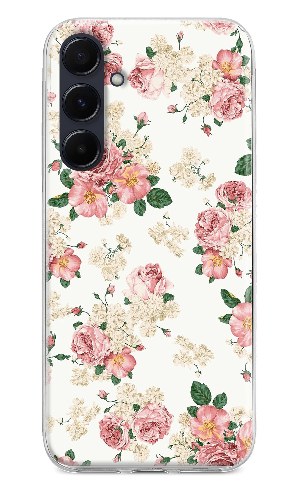 Flowers Samsung A55 5G Back Cover