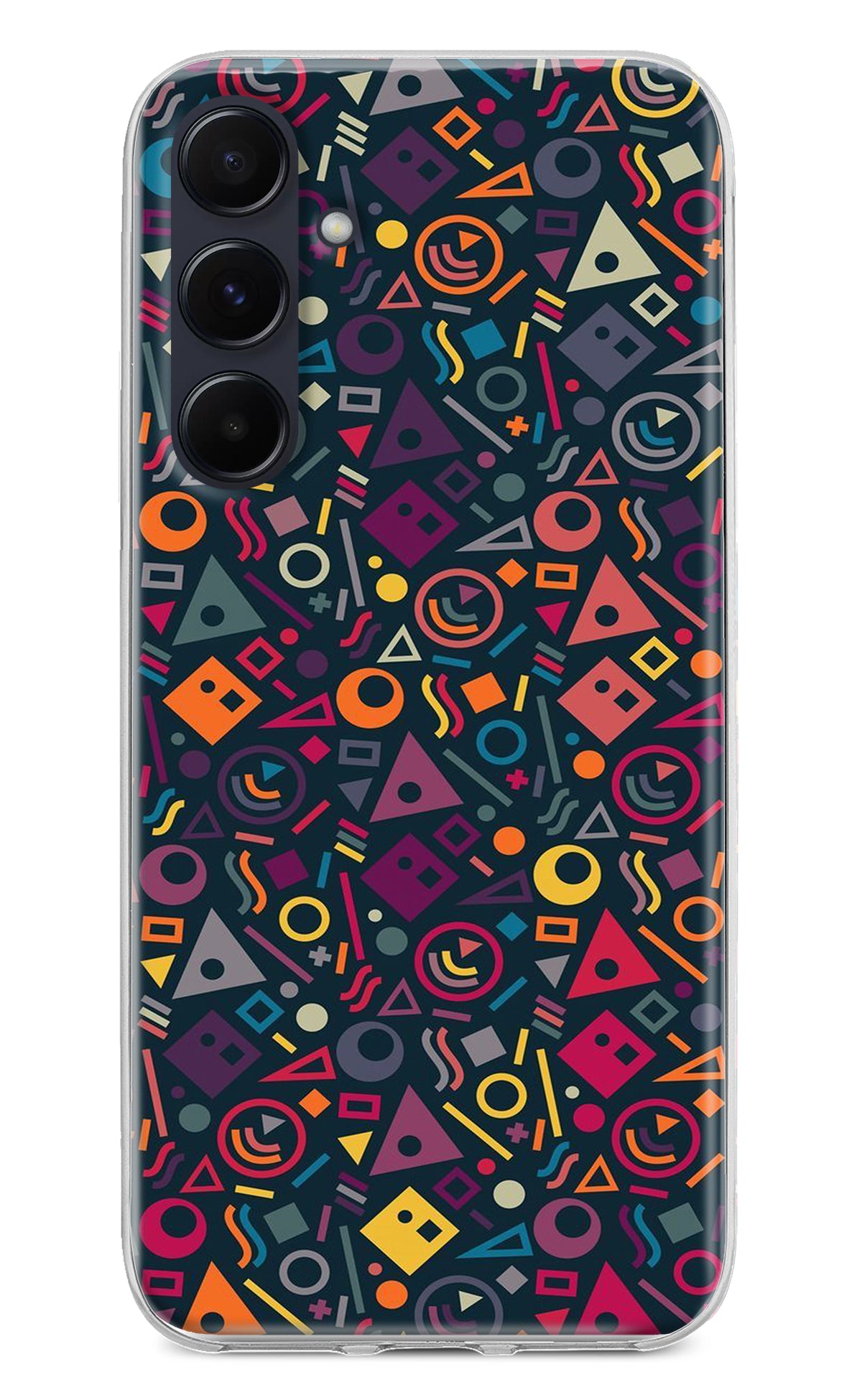 Geometric Abstract Samsung A55 5G Back Cover
